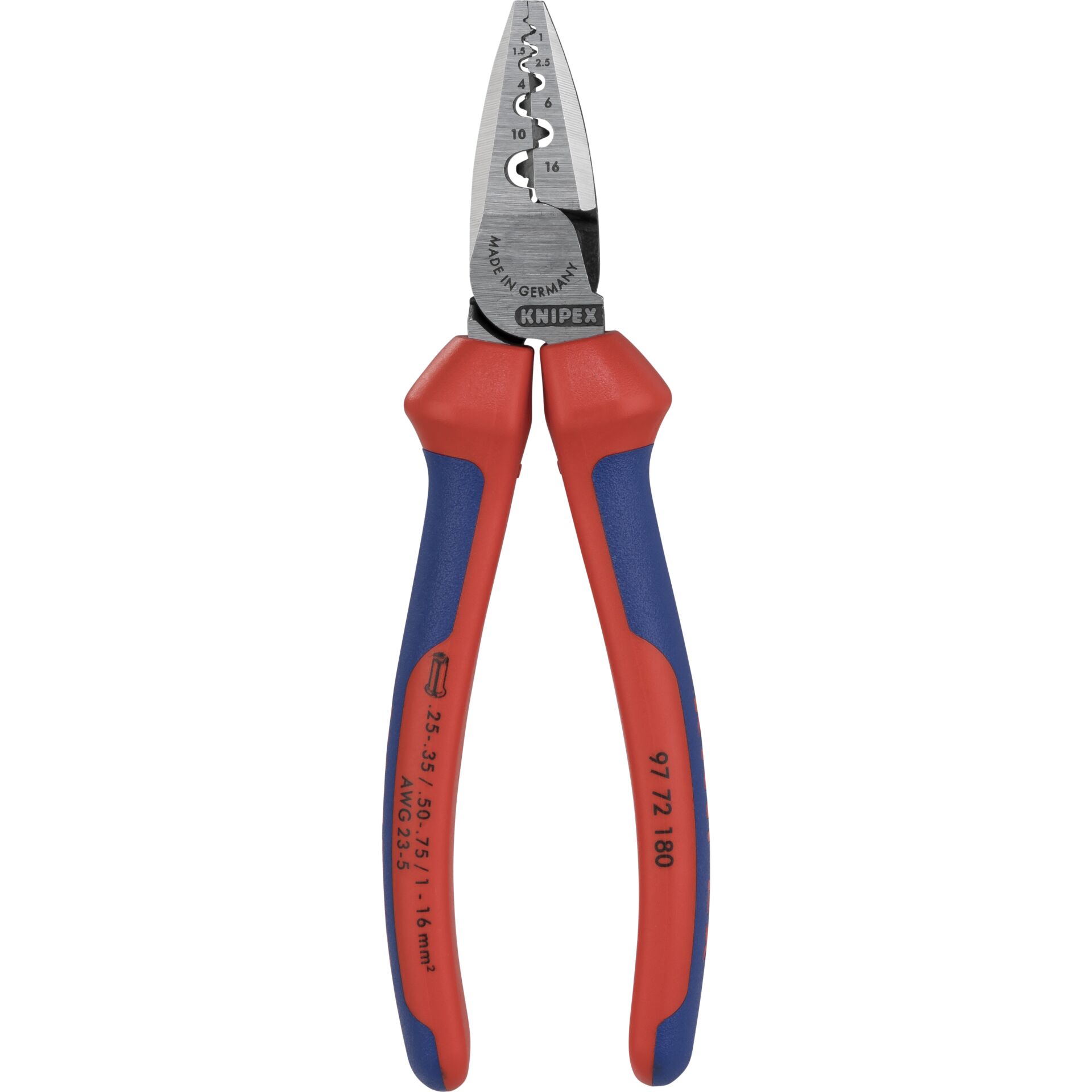 Knipex pinza per serrare terminali a bussola