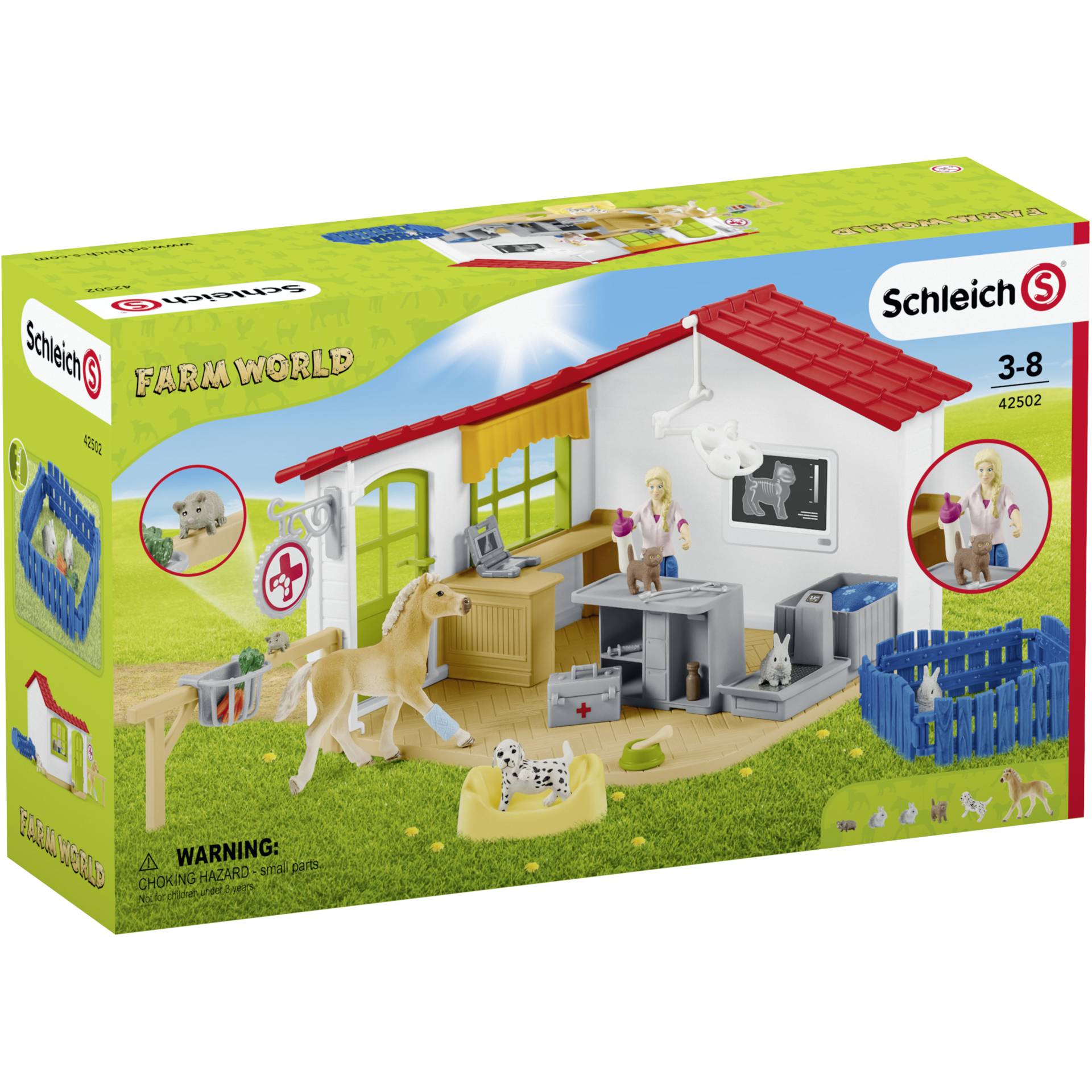 Schleich Farm World        42502 Prat. veterinaria con anima