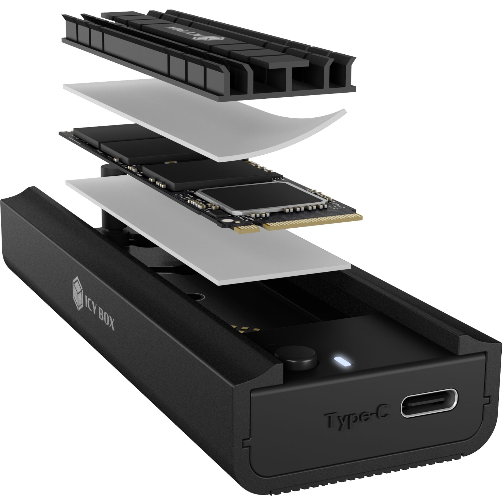 RaidSonic IB-180MC-C31 DockingStation M.2 NVMe&SATA SSD