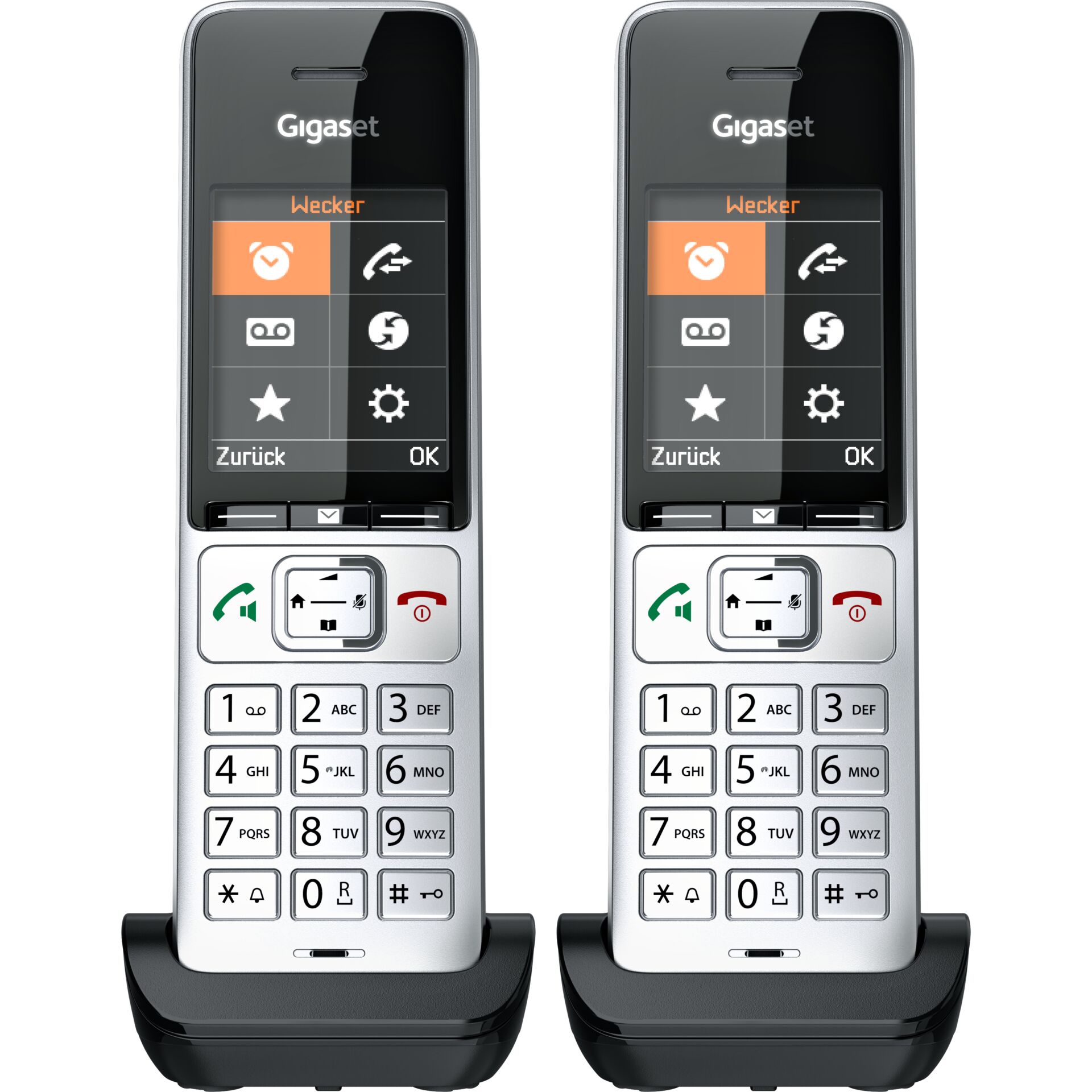 Gigaset COMFORT 500HX duo silver-black