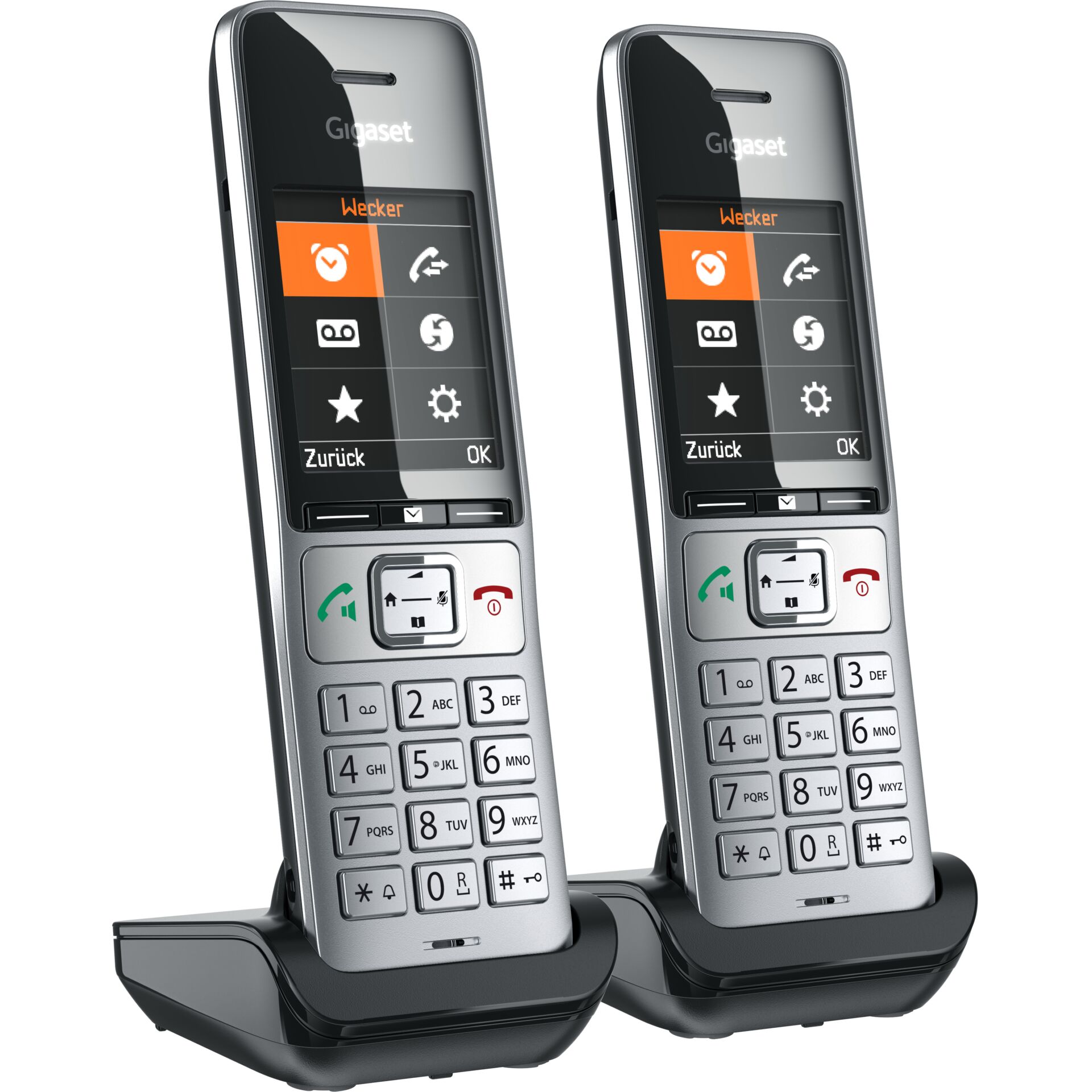 Gigaset COMFORT 500HX duo silver-black