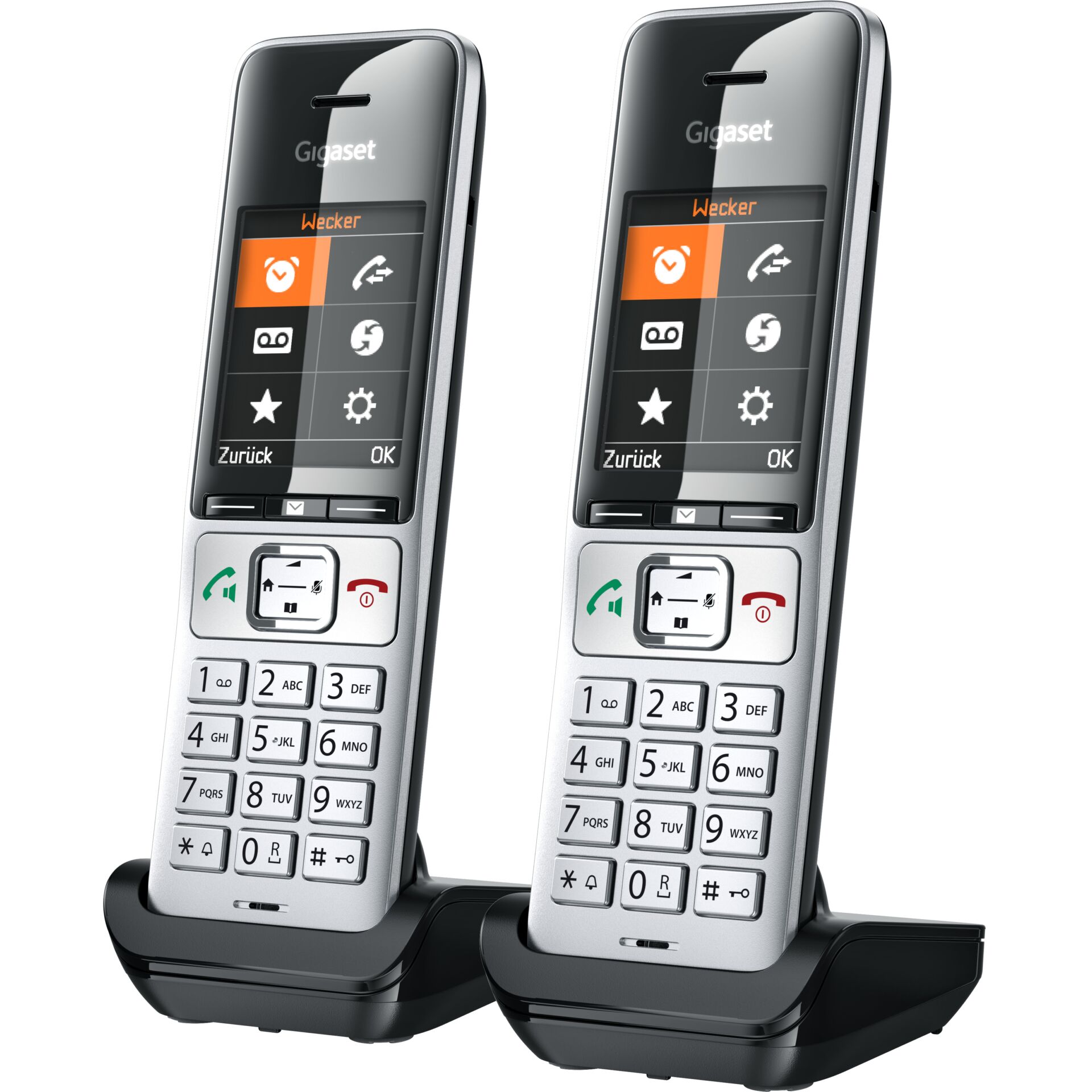 Gigaset COMFORT 500HX duo silver-black