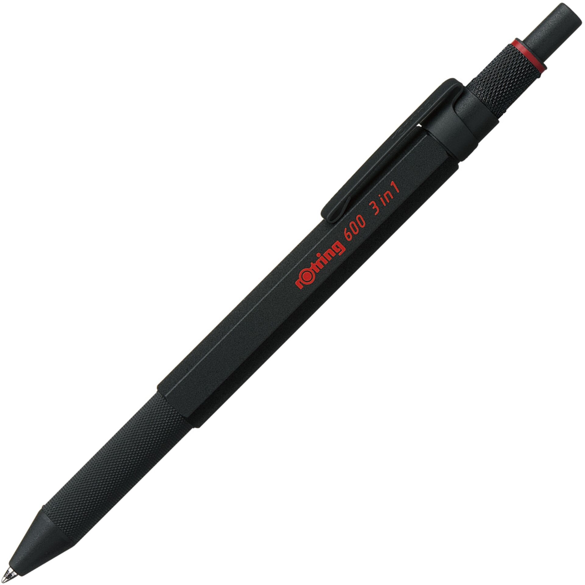 rotring 600 Multipen 3in1 black Fine-lead Pen, Ball Pen blue