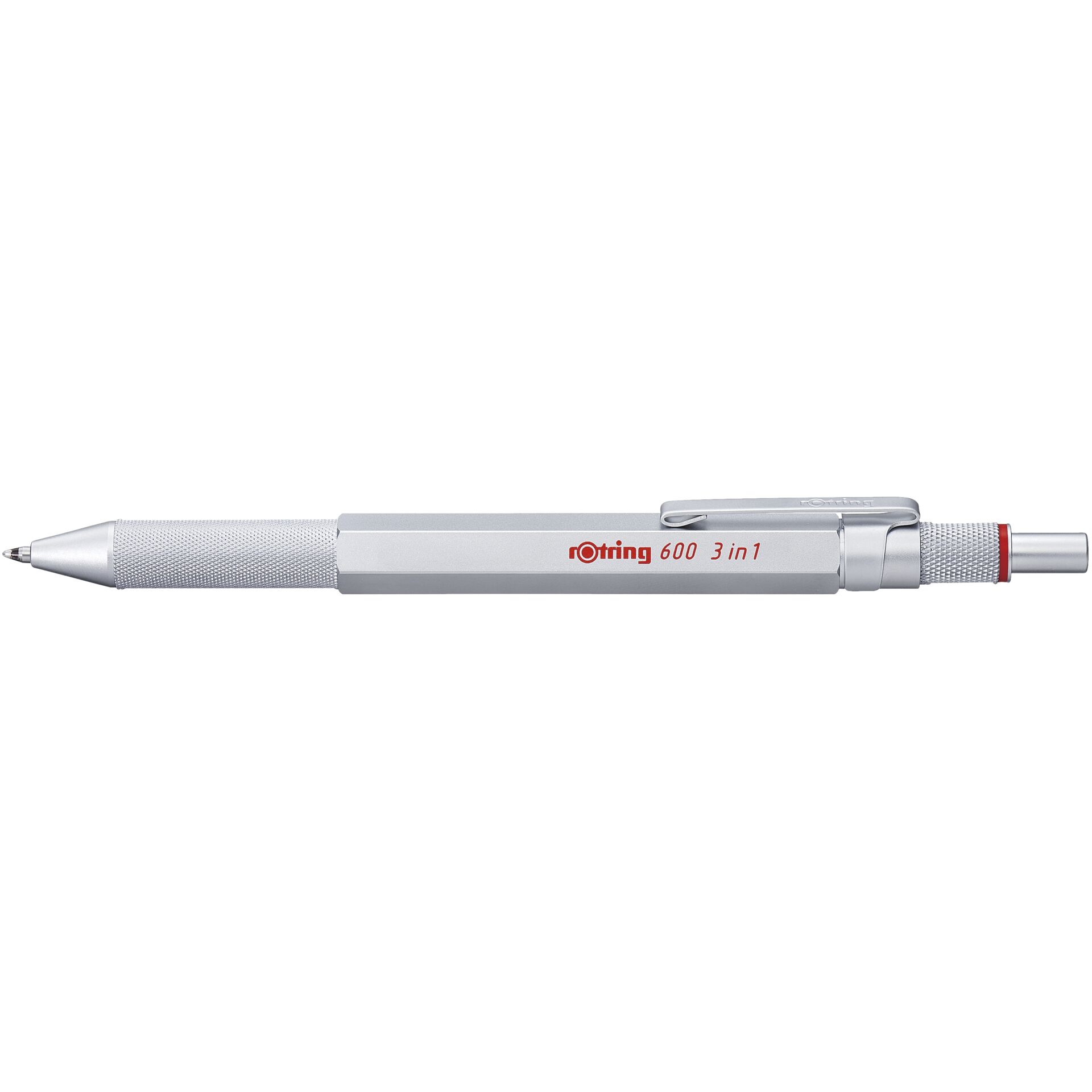 rotring 600 Multipen 3in1 silver Fine-lead Pen, Ball Pen blu