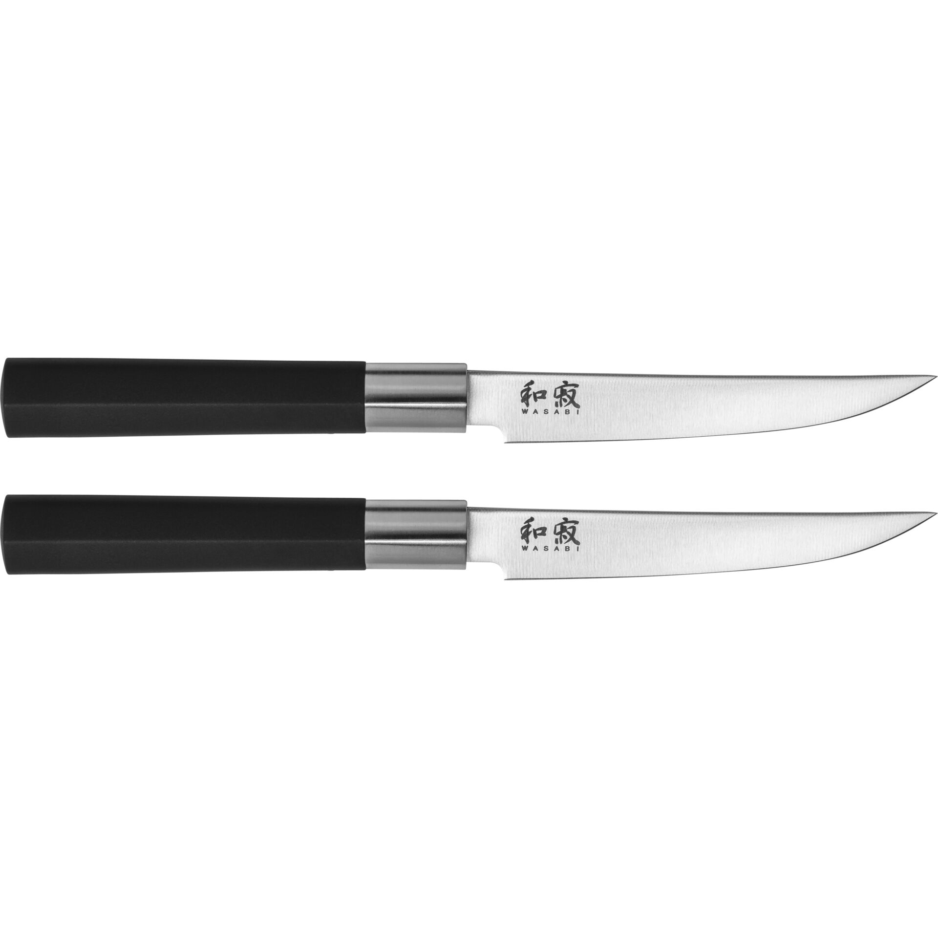 KAI Wasabi Black steak knife set 67S-4