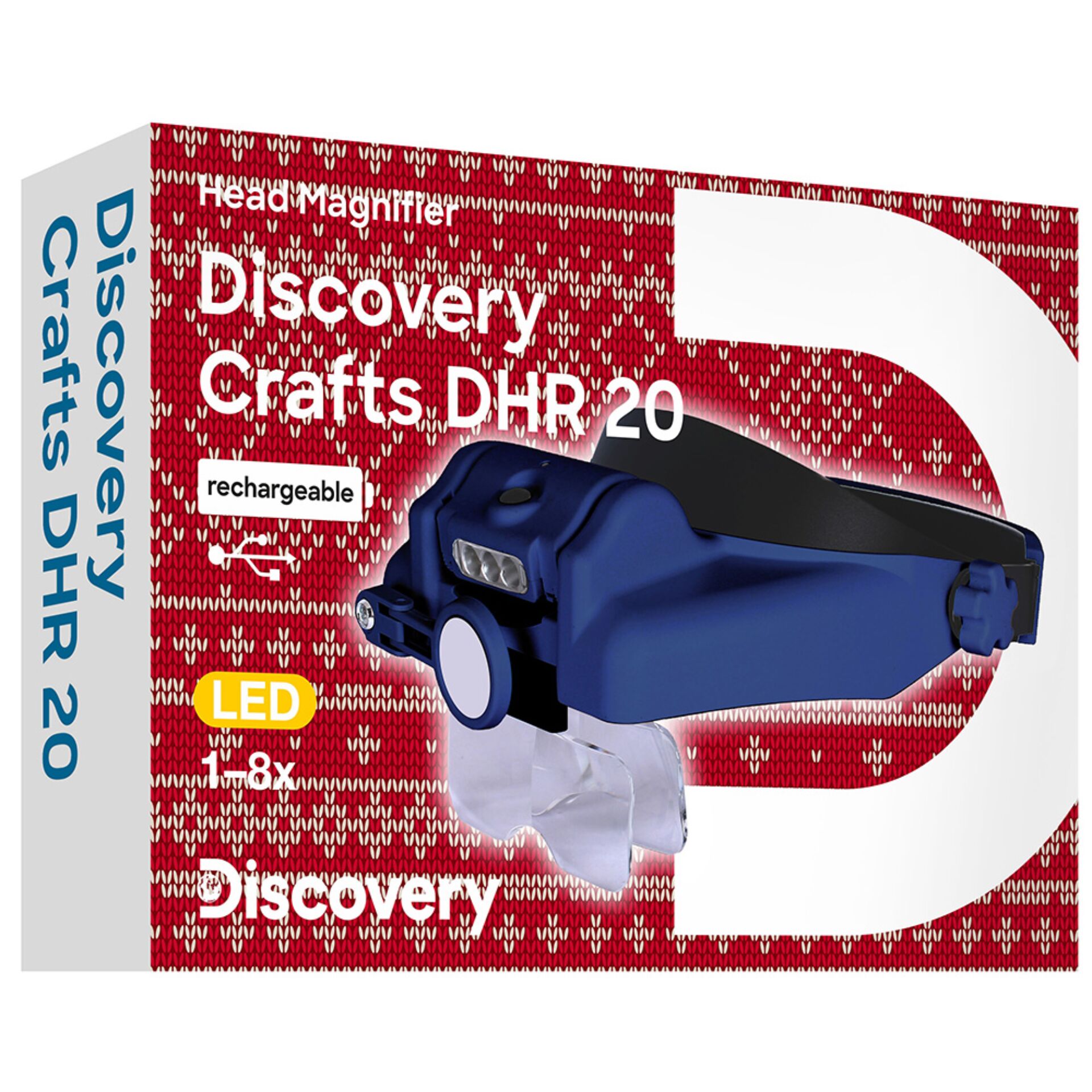 Discovery Crafts DHR 20 Head Magnifier rechargeable