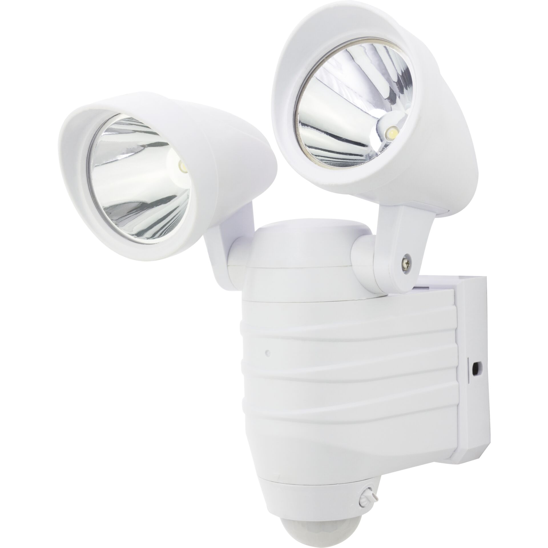 REV LED Double Spotlight with Motion Detector+ Wall bracket