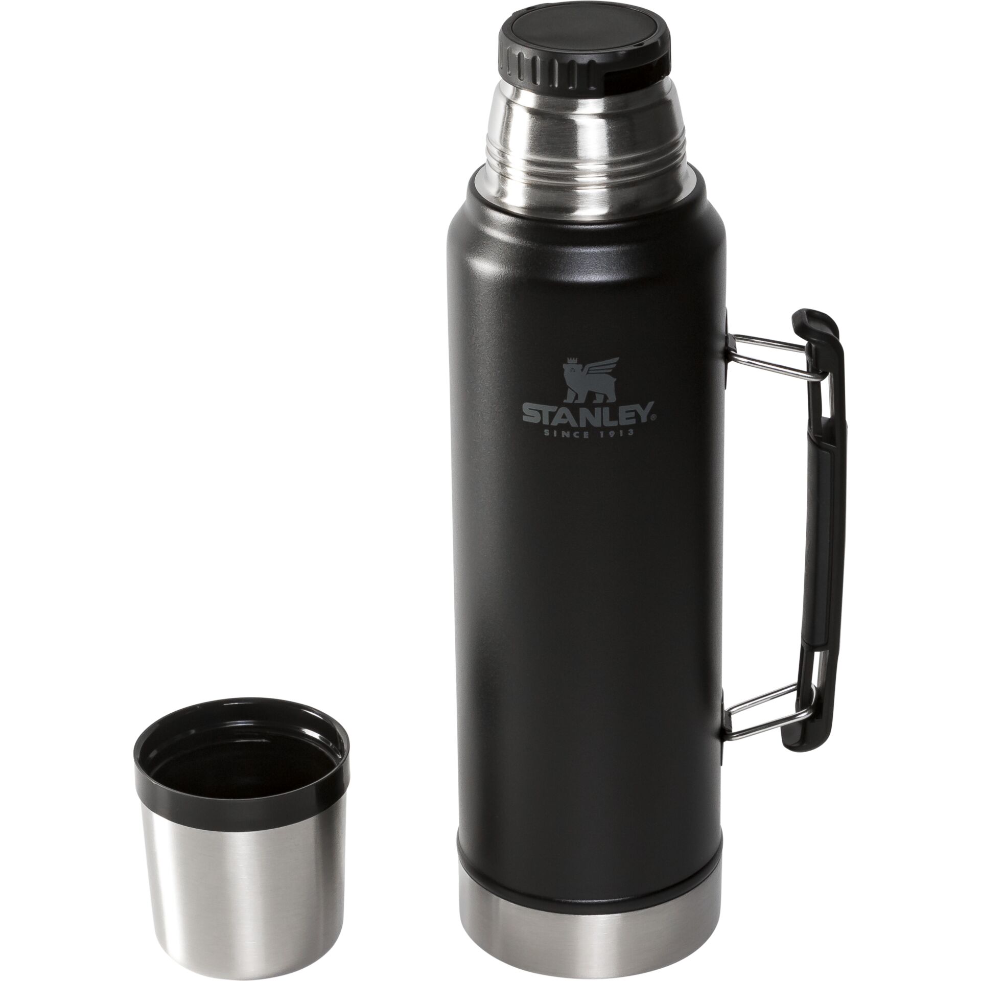 Stanley Classic Bottle 1,0 L Matte Black Pebble