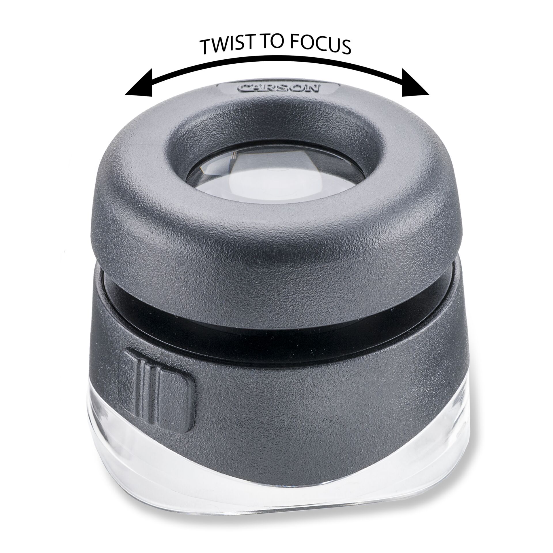 Carson LH-50 VersalLoupe LED 10x fokussierbare Lupe