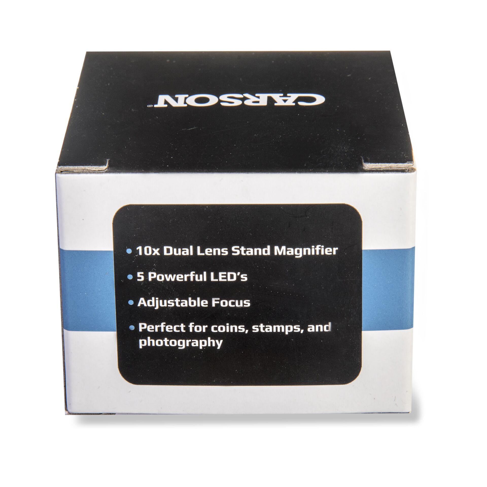 Carson LH-50 VersalLoupe LED 10x fokussierbare Lupe