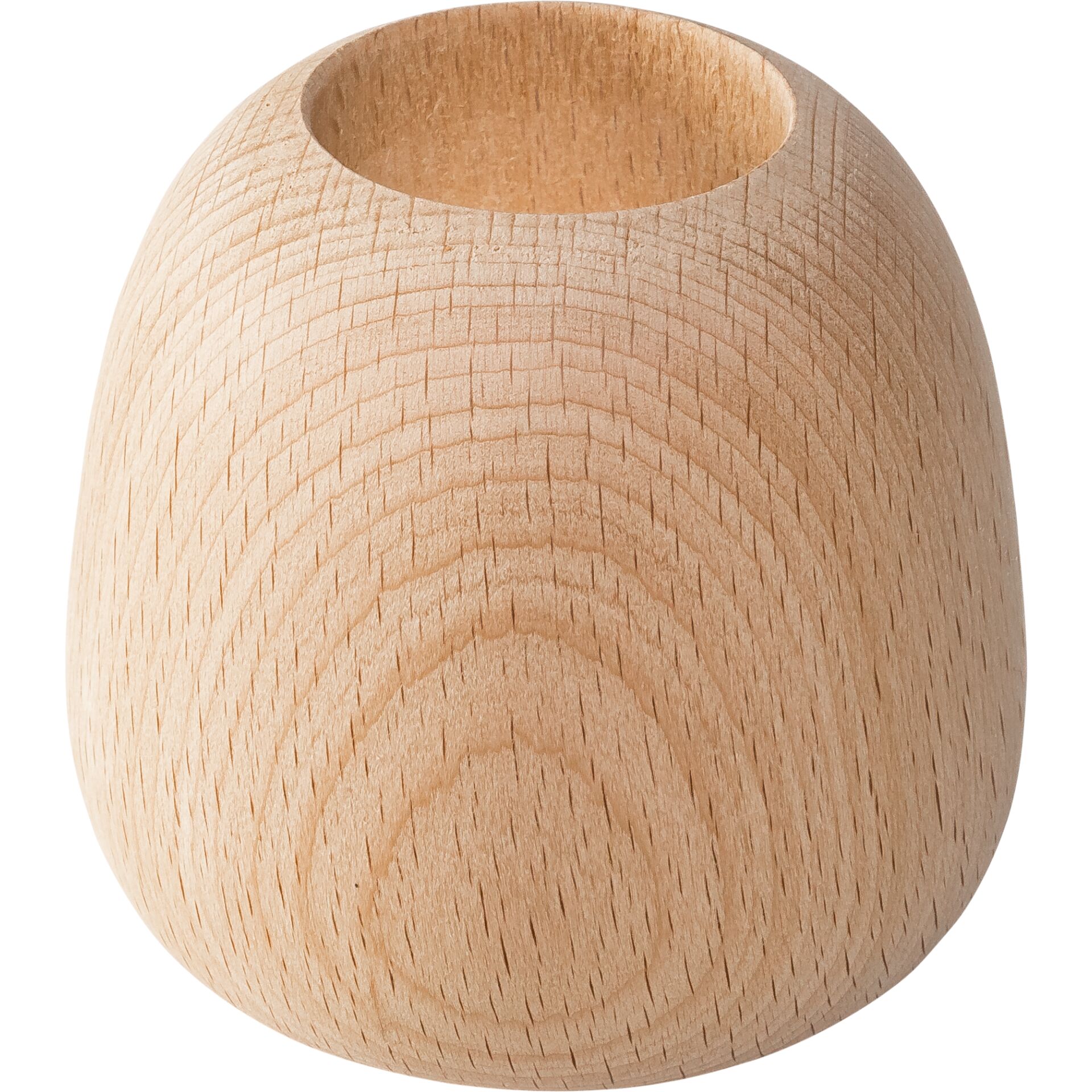 Stelton Ora portacandele 8cm legno di faggio