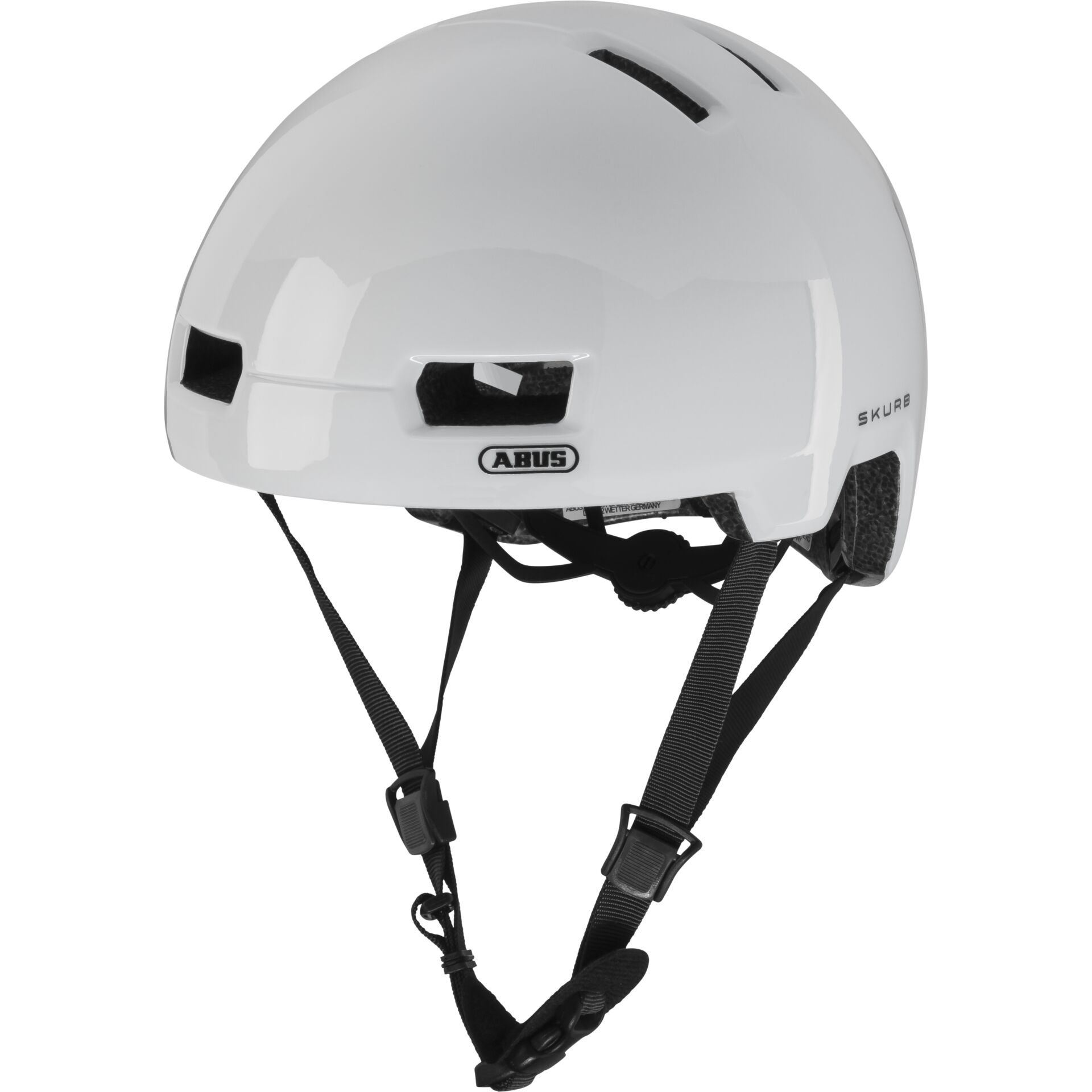 ABUS Skurb pearl white size L