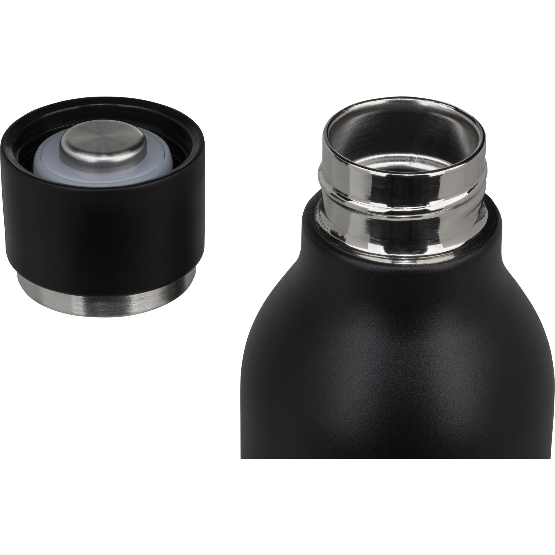 Asobu Urban Drink bottiglia nero, 0.473 L