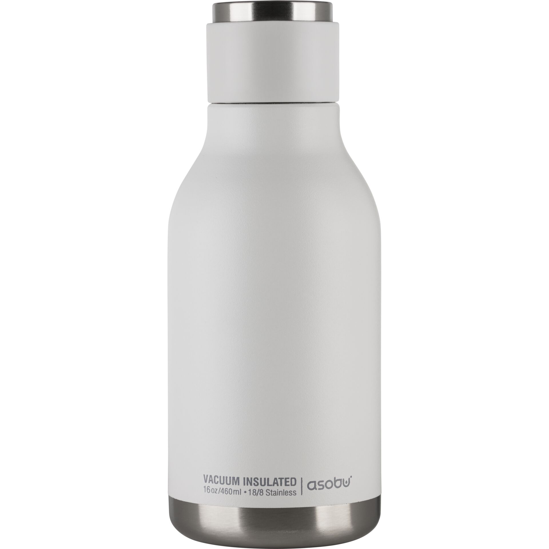 Asobu Urban Drink bottiglia bianco, 0.473 L