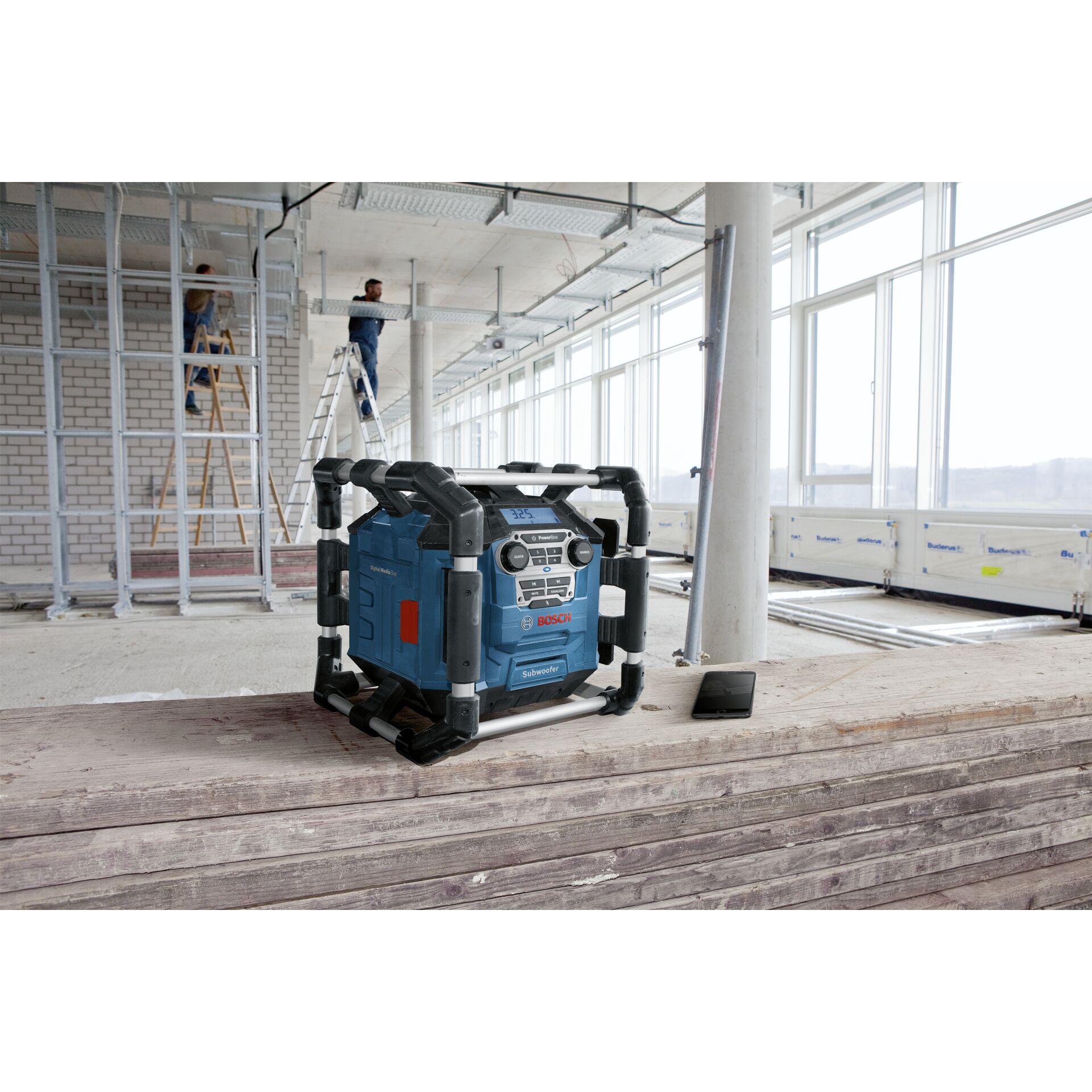 Bosch GPB 18V-5 C Professional radio da cantiere a batteria