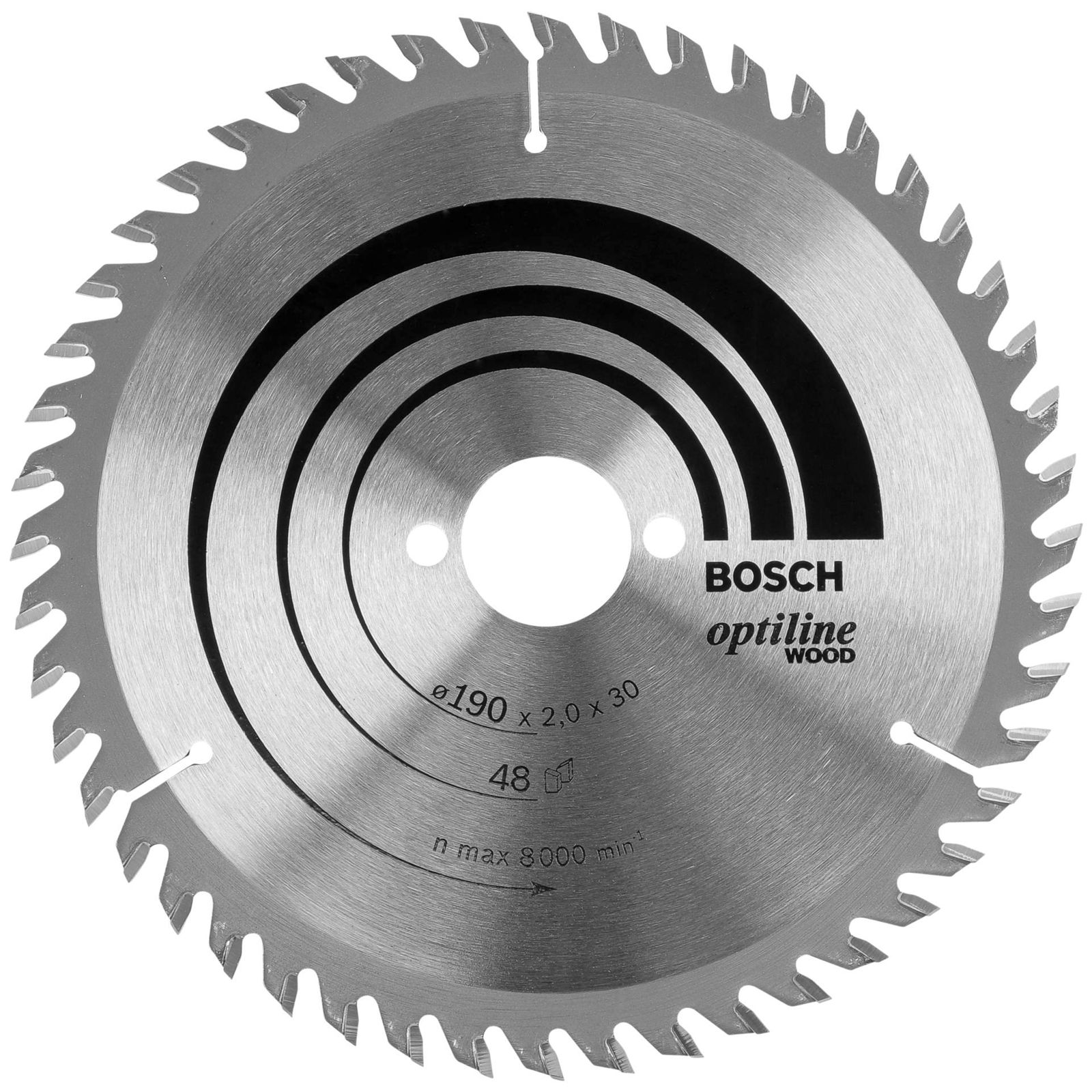 Bosch Optiline Wood 190x30-48 Lama per sega circolare