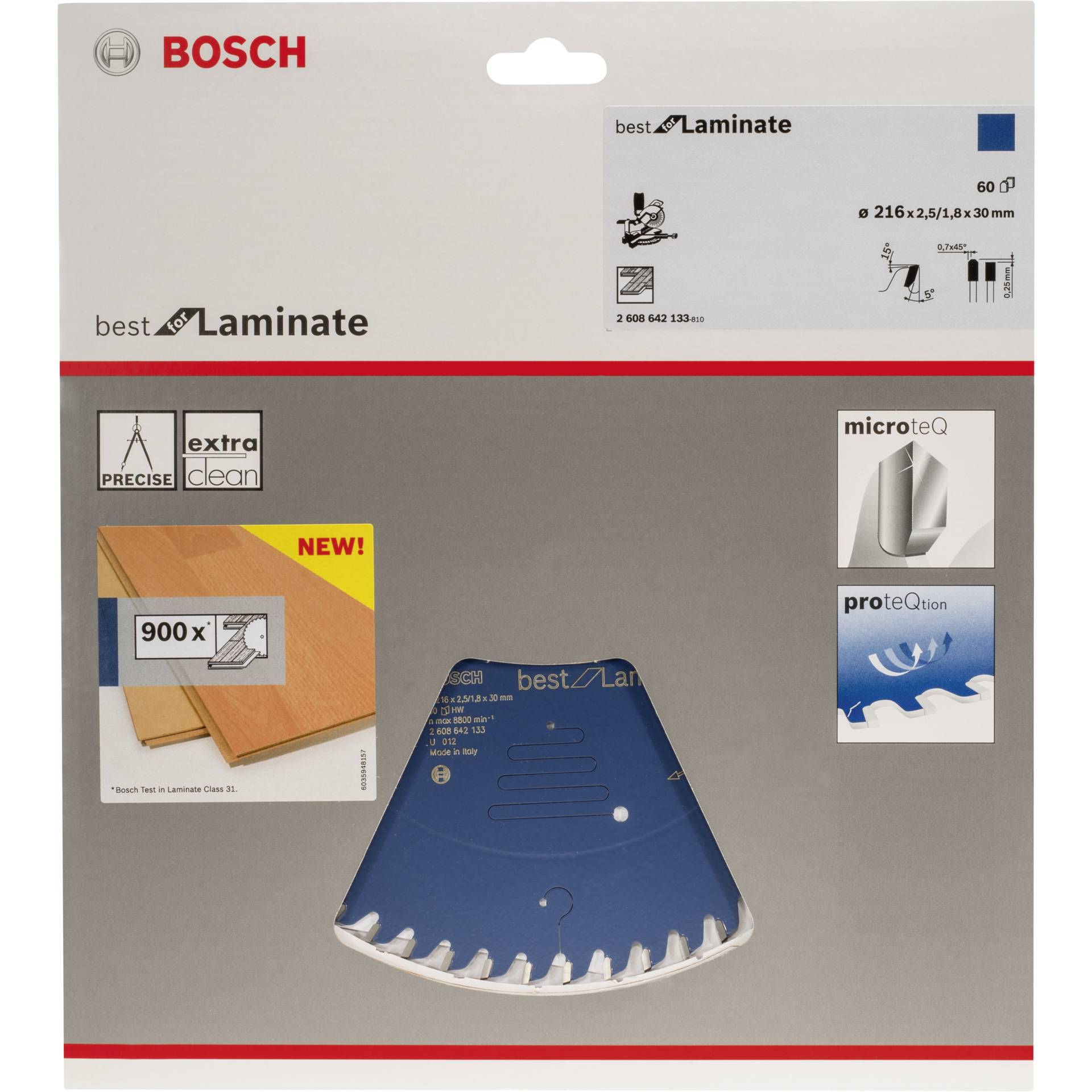 Bosch lama per sega circolare BS LF B 216x30-60