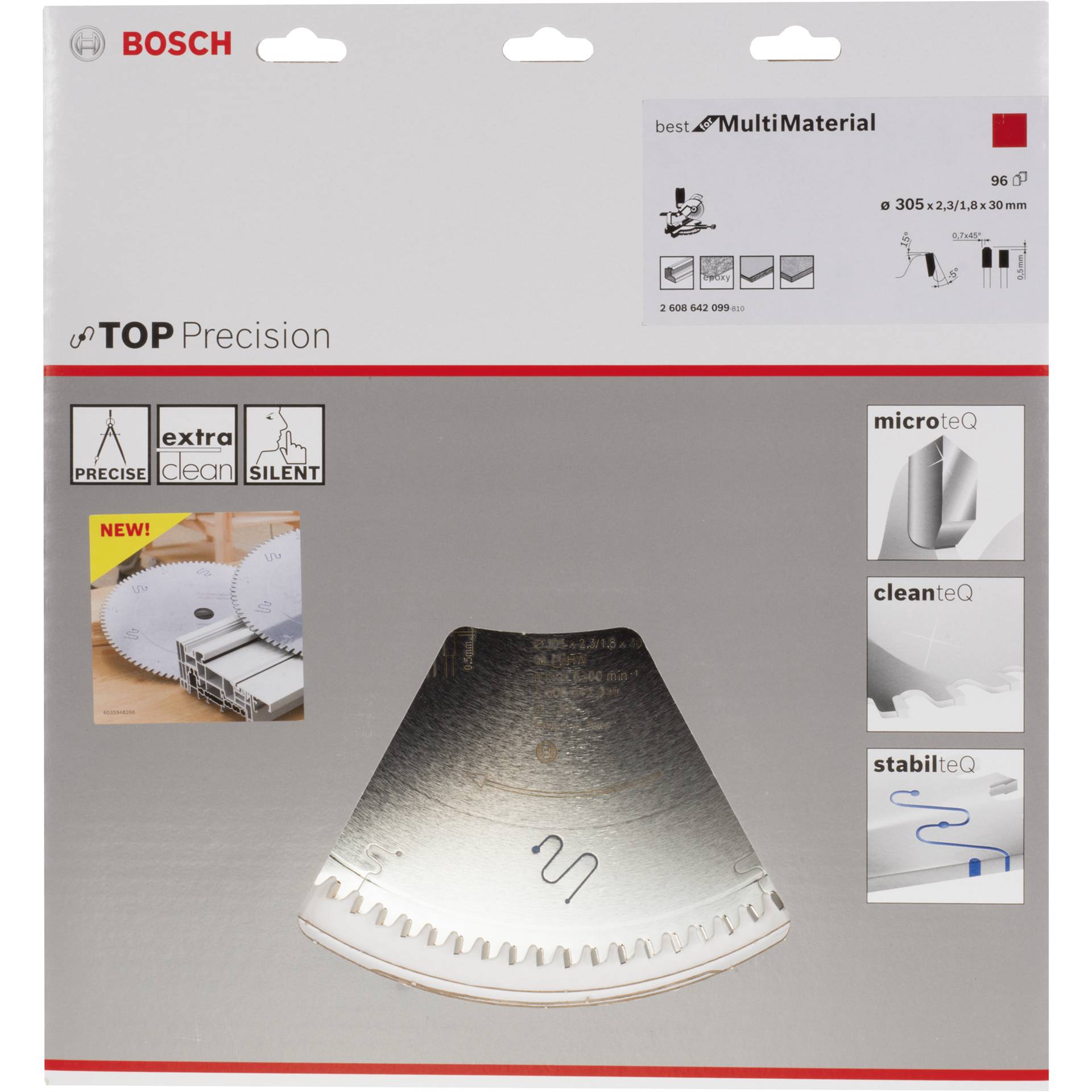 Bosch lama per sega circolare BS MU B 305x30-96