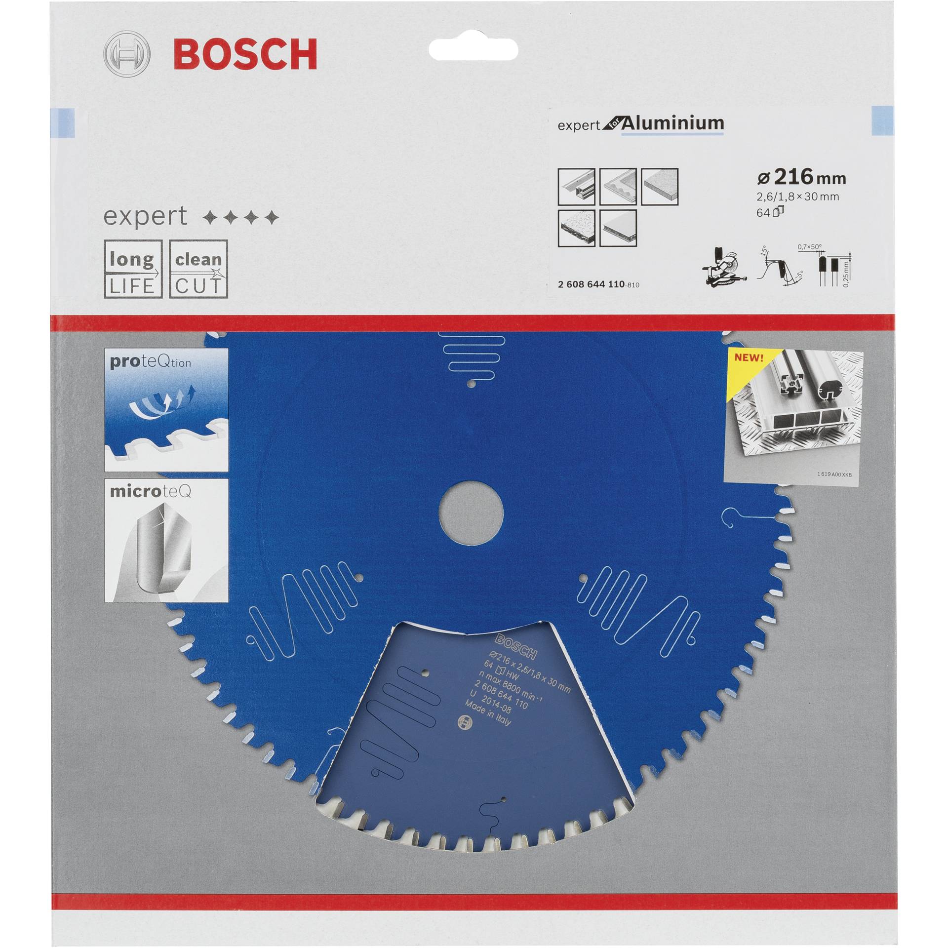 Bosch lama per sega circolare EX AL B 216x30-64