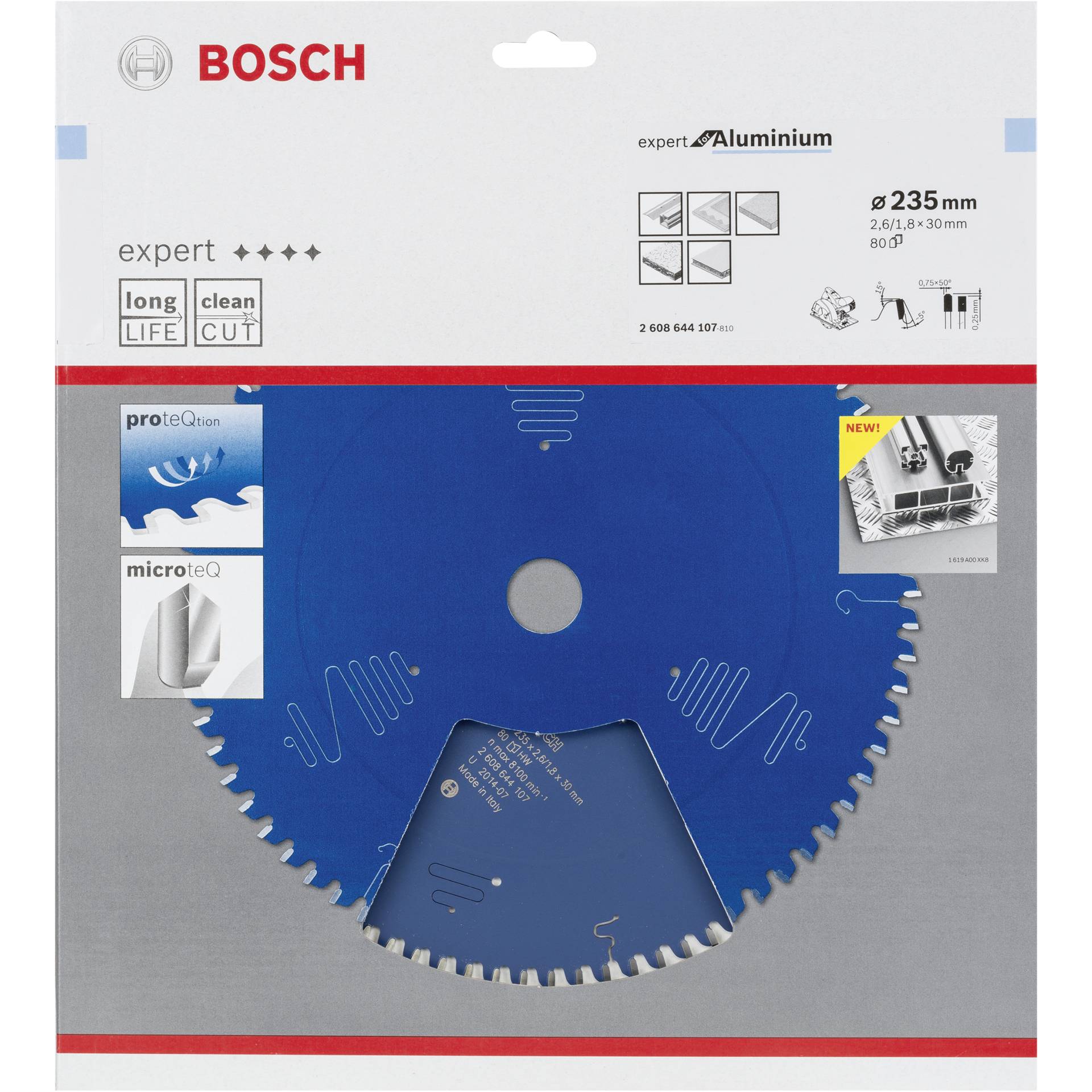 Bosch lama per sega circolare EX AL H 235x30-80