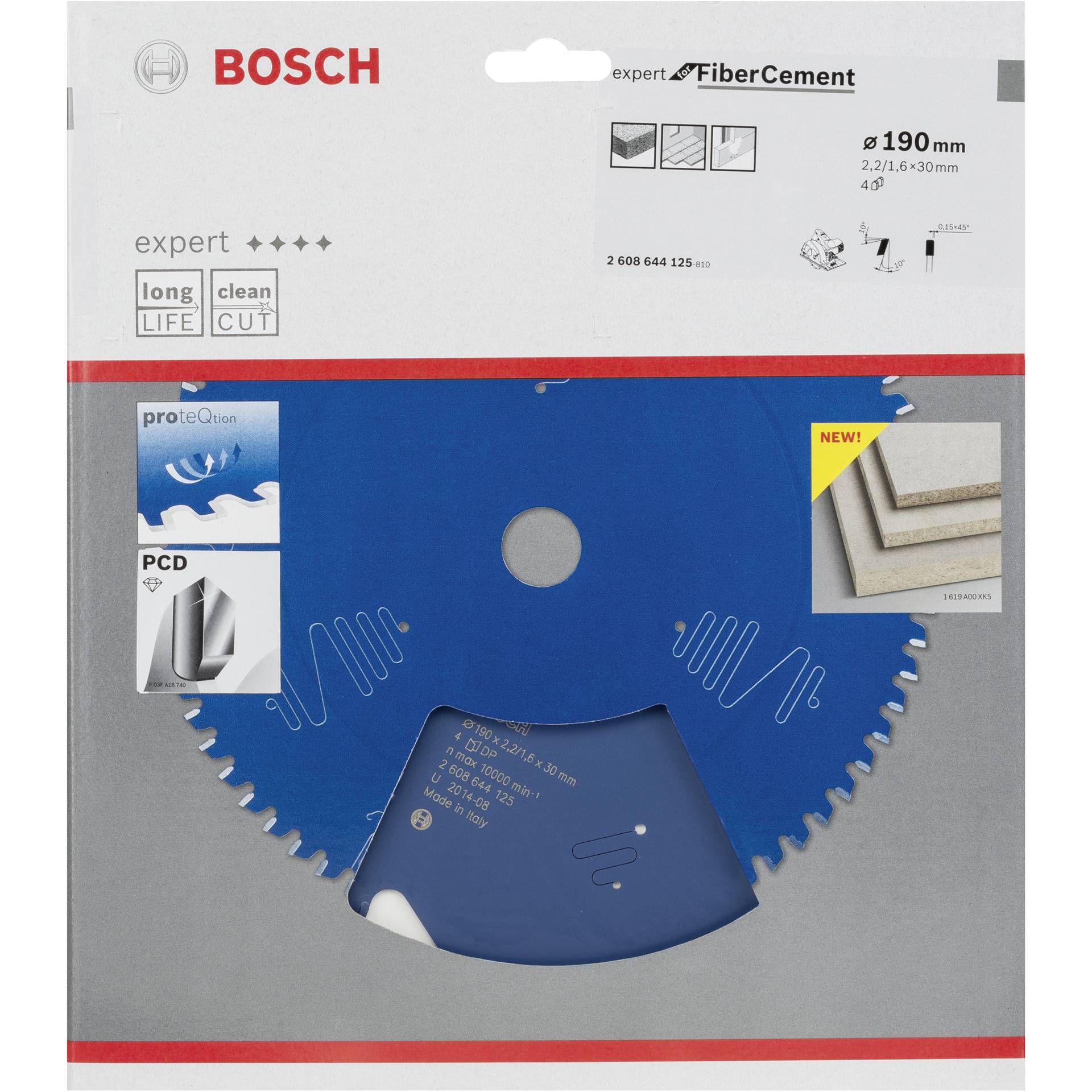 Bosch lama per sega circolare EX FC H 190x30-4