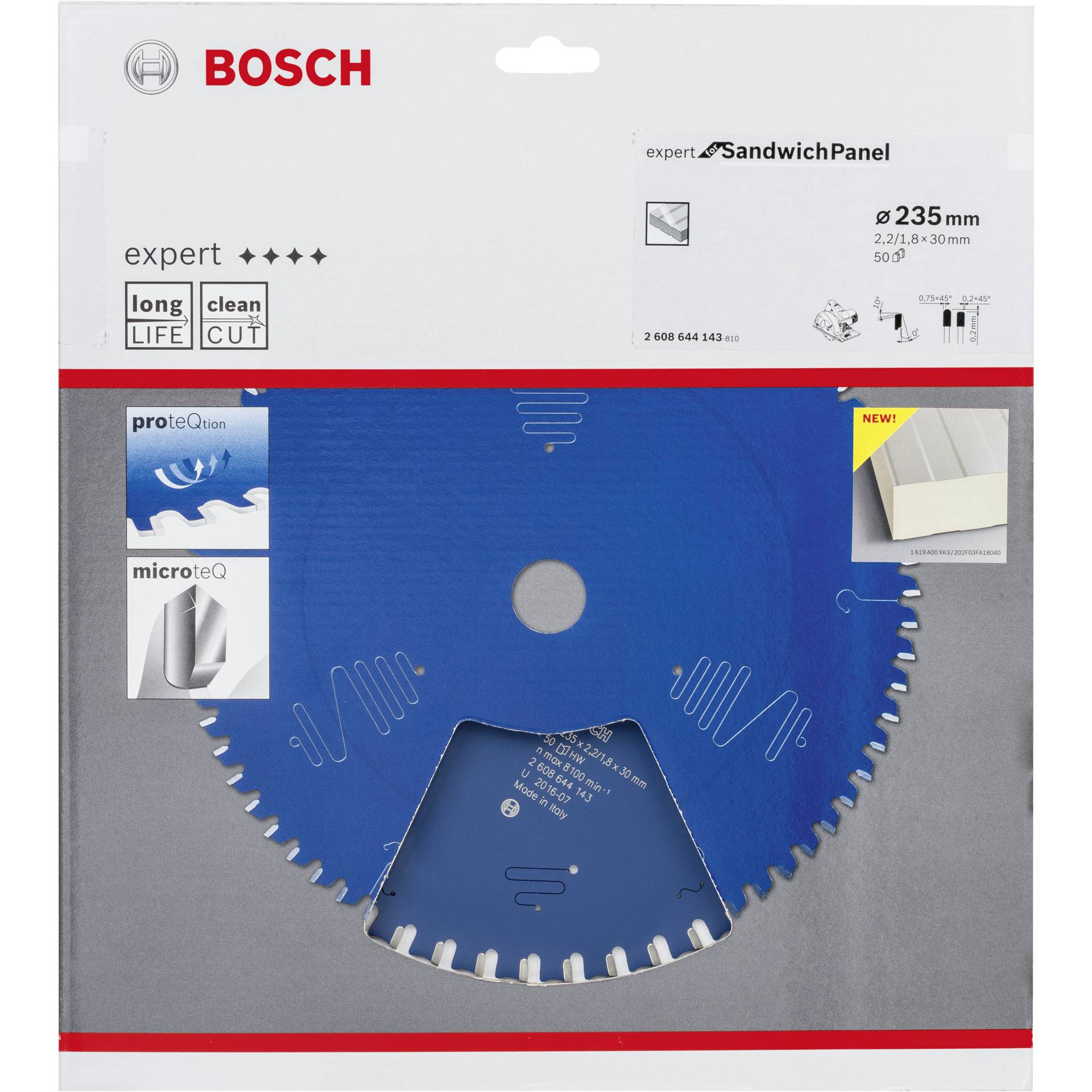 Bosch lama per sega circolare EX SH H 235x30-50