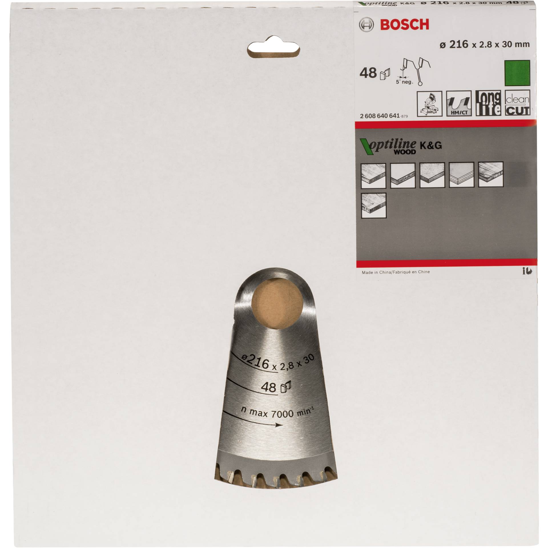 Bosch lama per sega circolare OP WO B 216x30-48