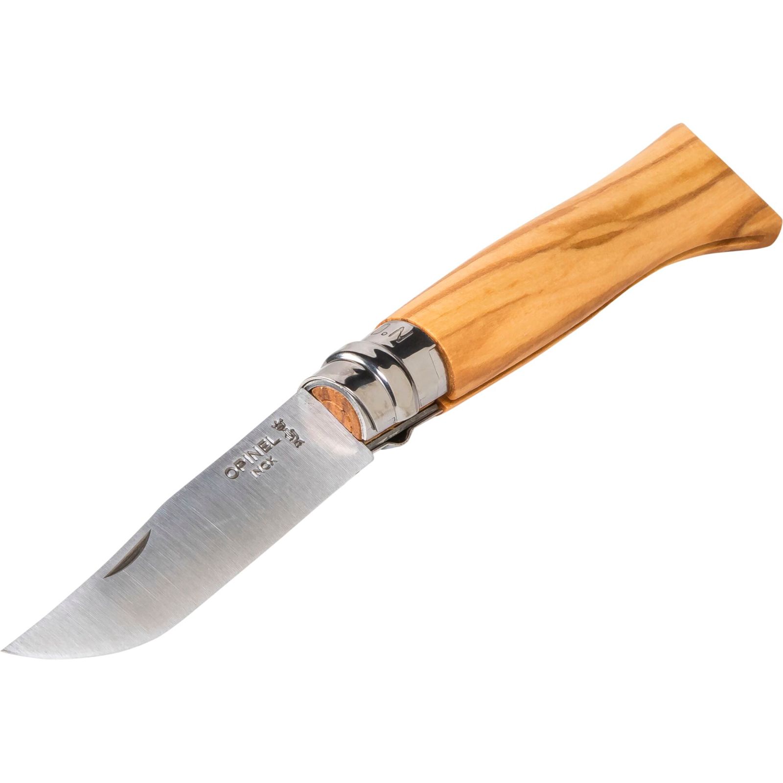 Opinel coltello tascabile No.08 legno di ulivo