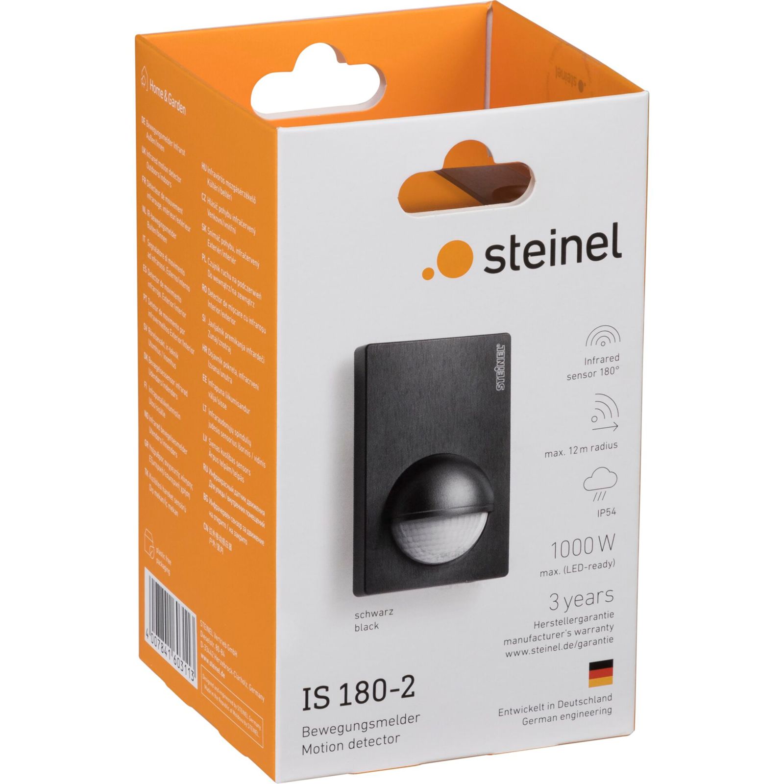 Steinel IS 180-2 SW sensore di movimento