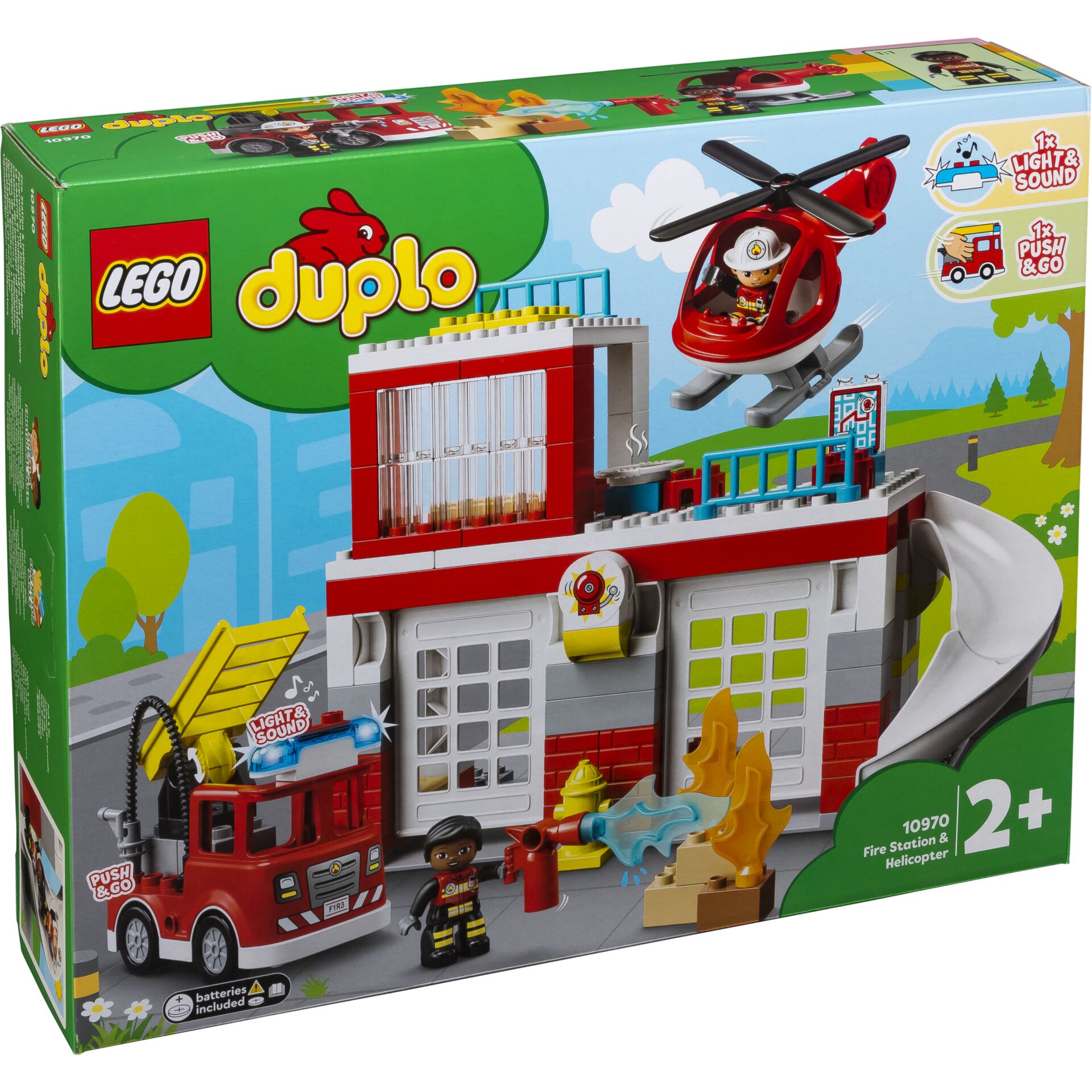LEGO Duplo 10970  Caserma dei Pompieri ed elicottero