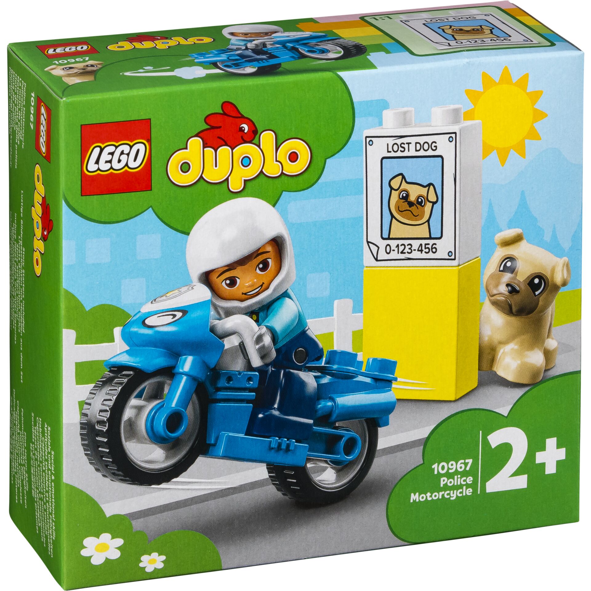 LEGO Duplo 10967 Motocicletta della polizia