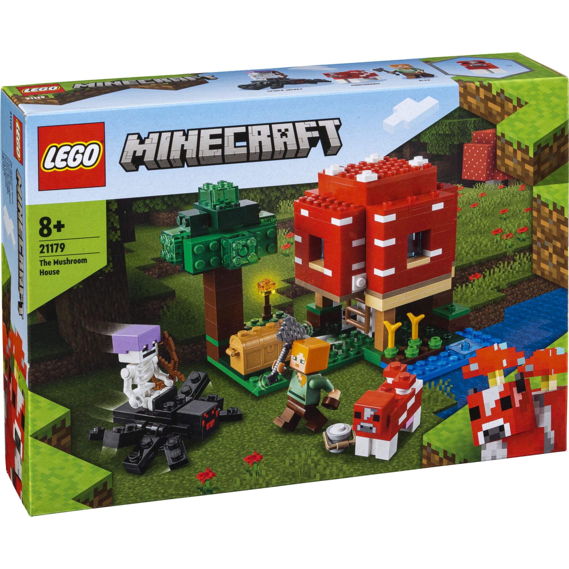LEGO Minecraft 21179 La casa dei funghi