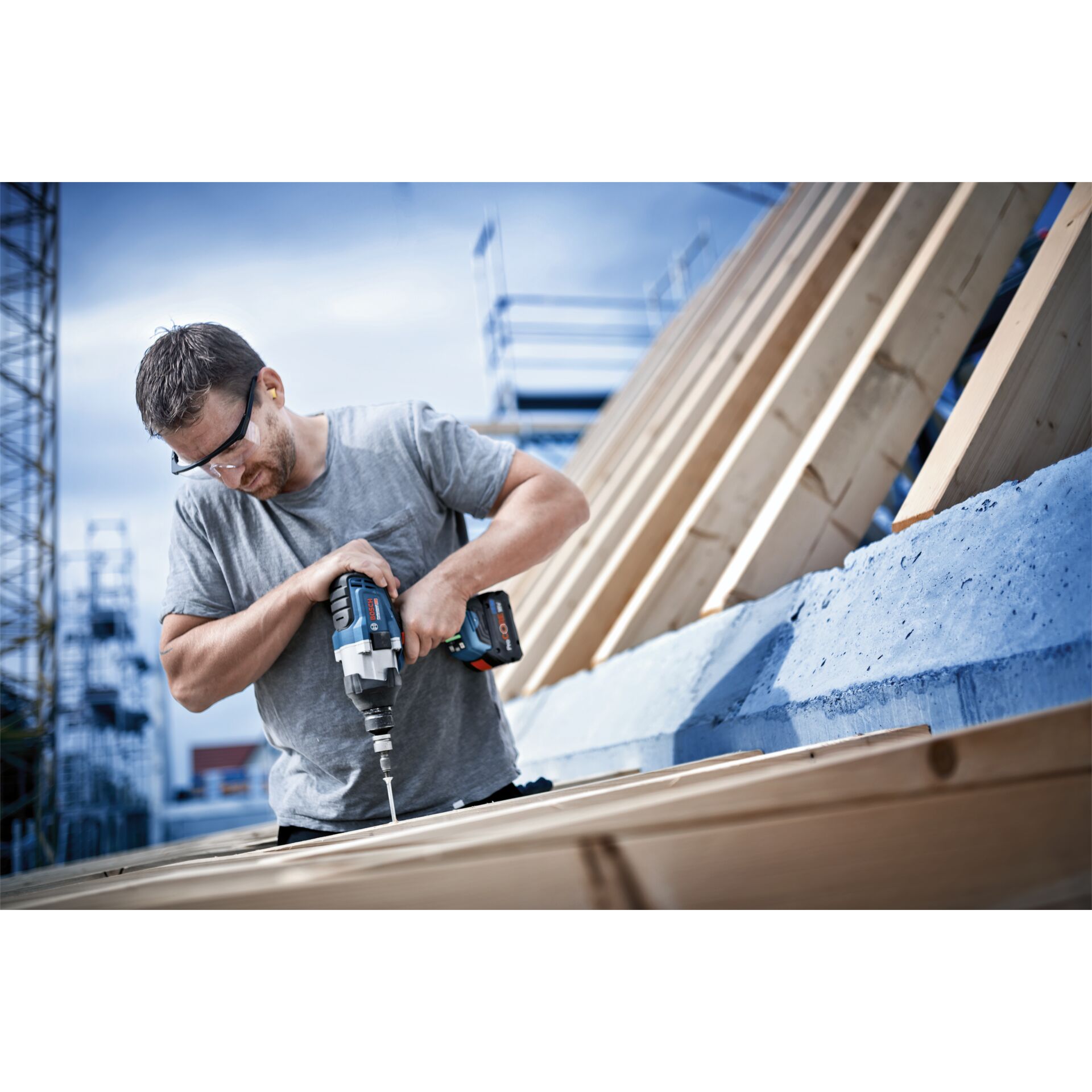 Bosch GDS 18V-1050 H avvitatore ad impulsi a batteria