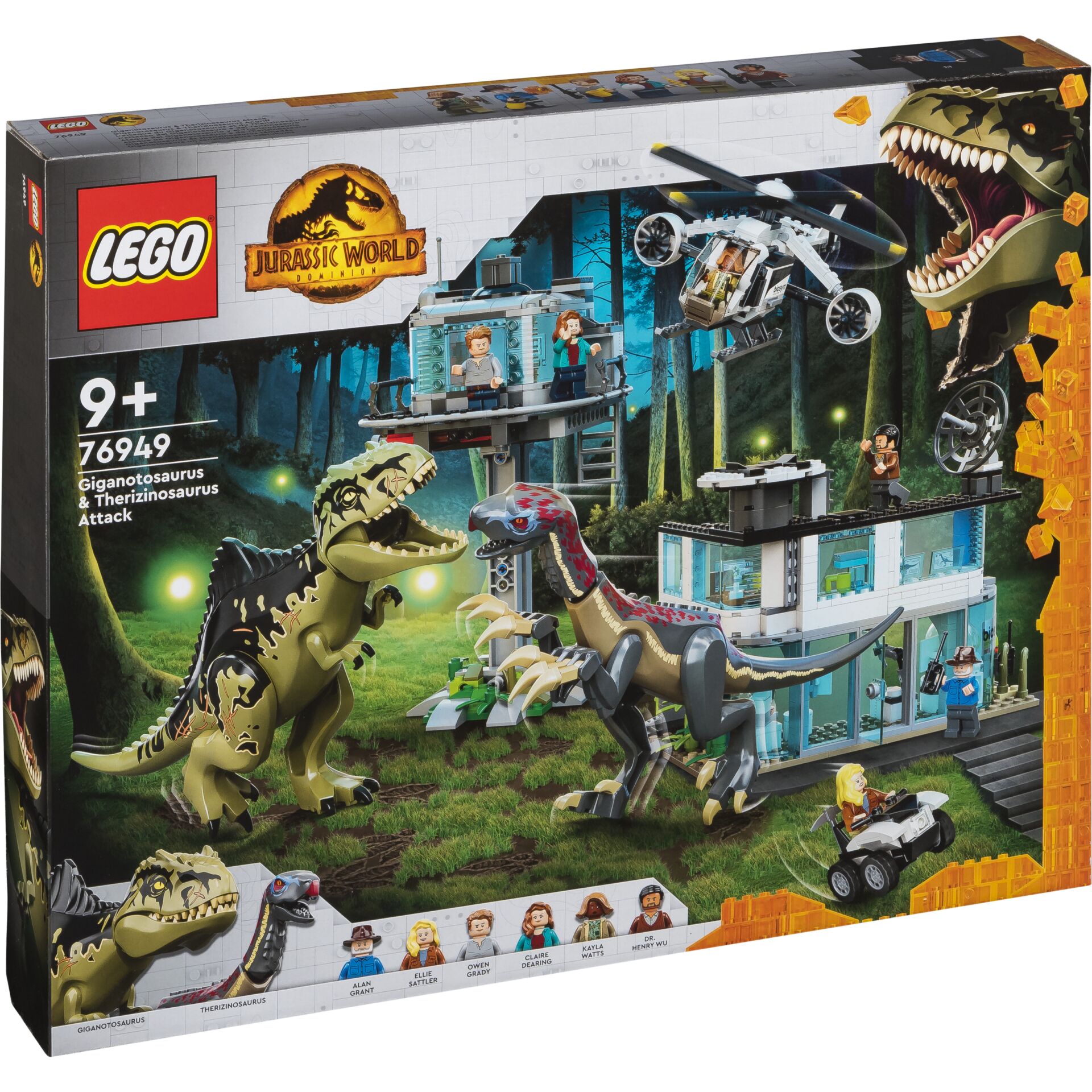 LEGO Jurassic 76949 Giganotosaurus & Therizinosaurus