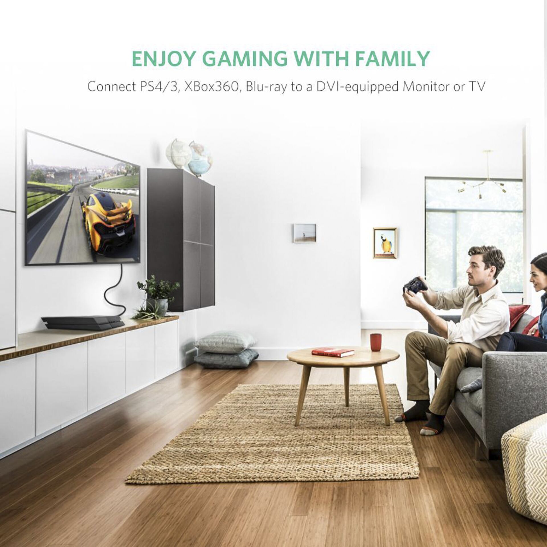 UGREEN HDMI To DVI 24+1 Cable
