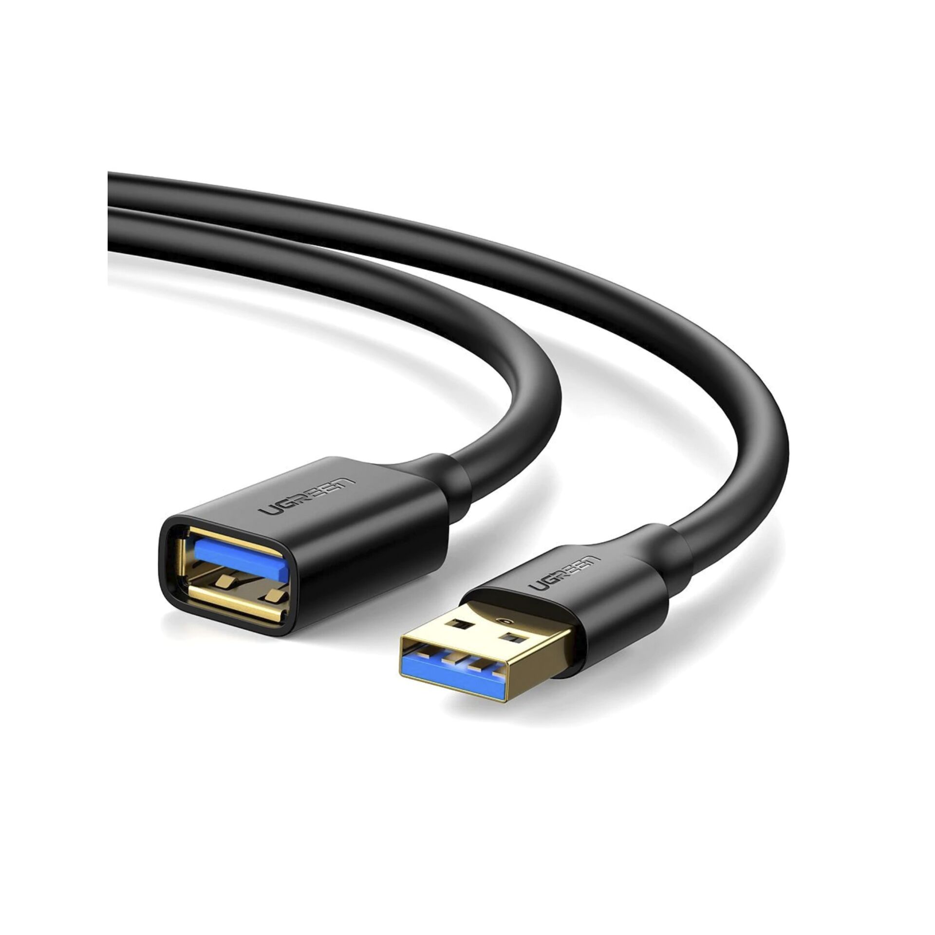 UGREEN USB-A To Female Extension Cable Black 1m