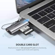 UGREEN USB-C Card Reader For TF/SD 2