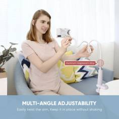 UGREEN Phone Holder White White Flexible Long Arm 90cm 2