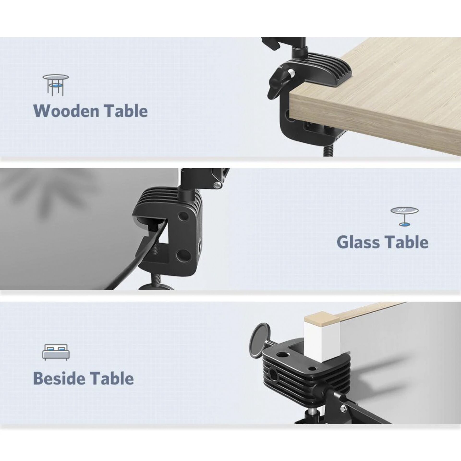 UGREEN universal Holder Black With Flexible Long Arm