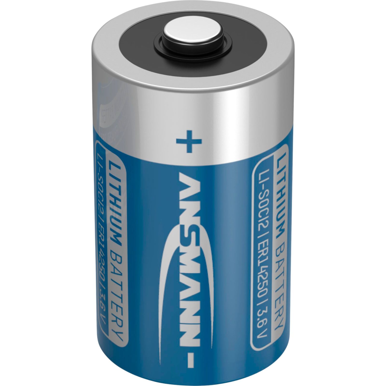 Ansmann litio cloruro di tionile 3,6V ER14250 1/2AA   1522-0