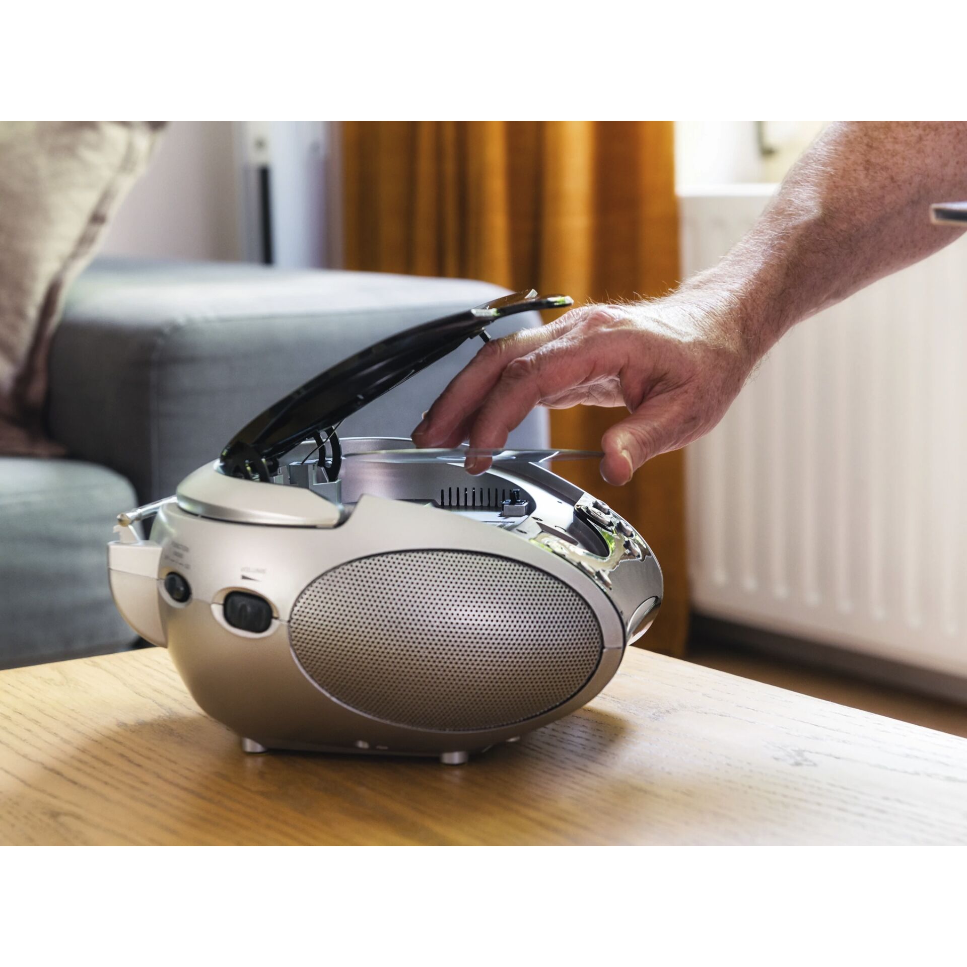 Lenco SCD-24 nero/argento