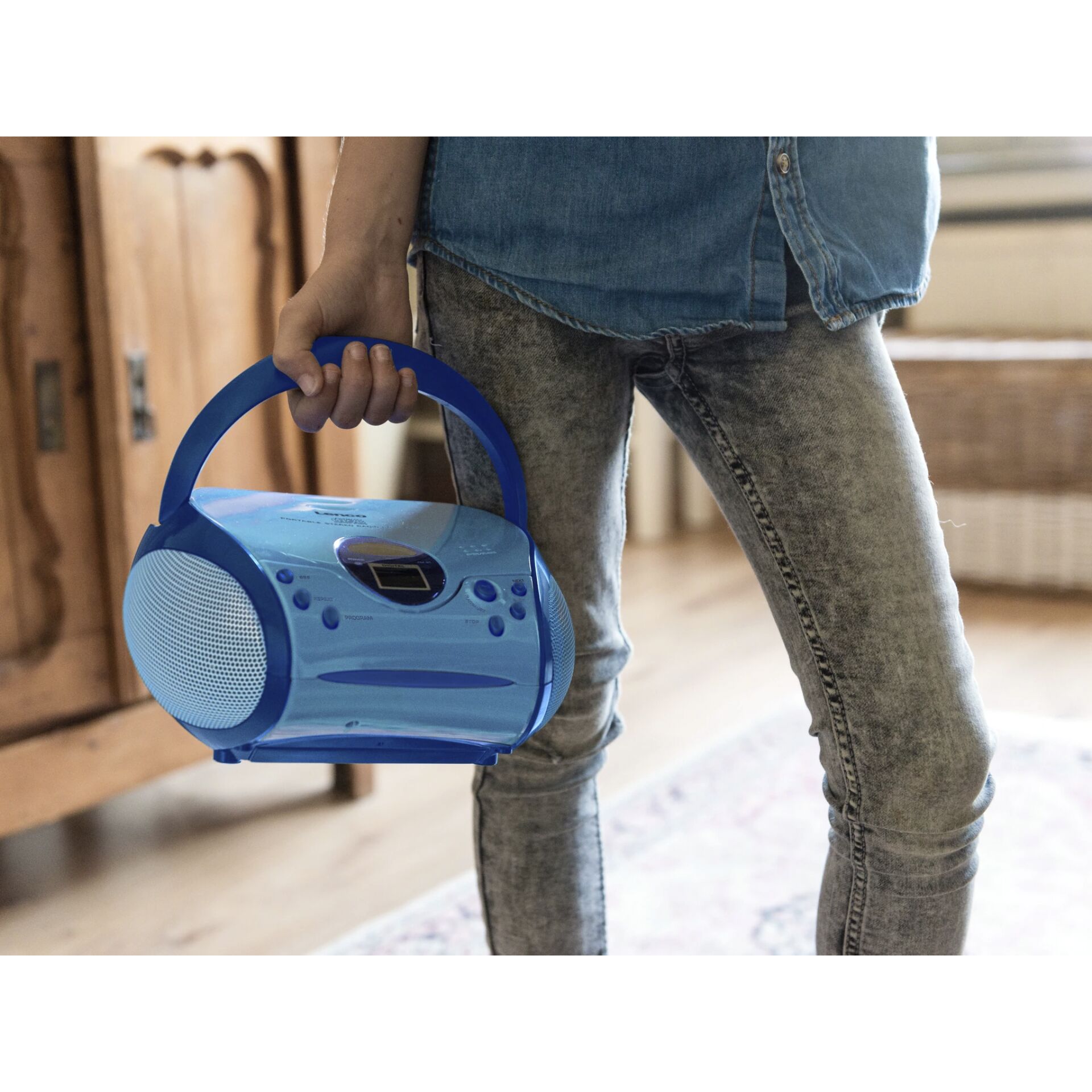 Lenco SCD-24kids blu
