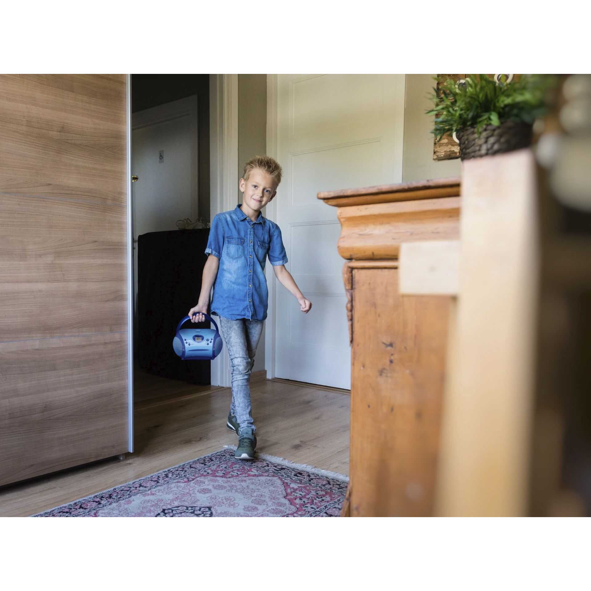 Lenco SCD-24kids blu