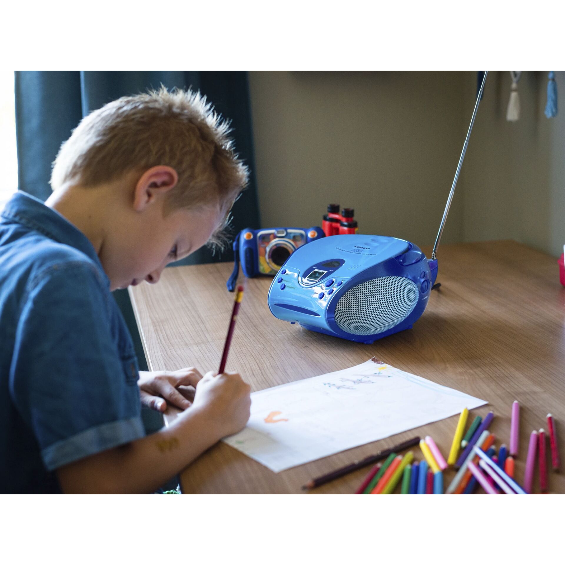 Lenco SCD-24kids blu