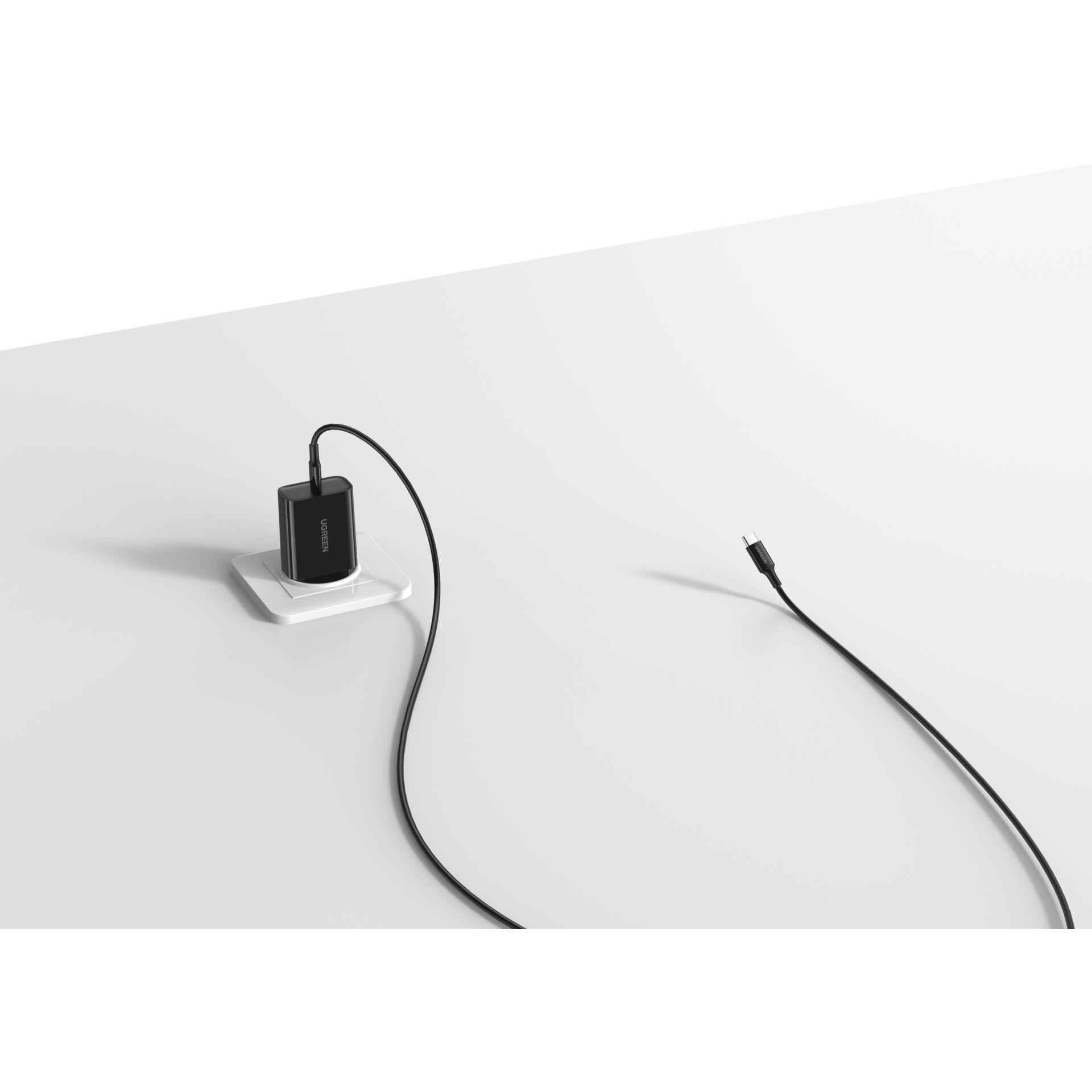 UGREEN USB-C 20W PD caricatore da parete EU nero
