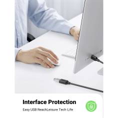 UGREEN USB-A To Female Extension Cable Black 3m 2