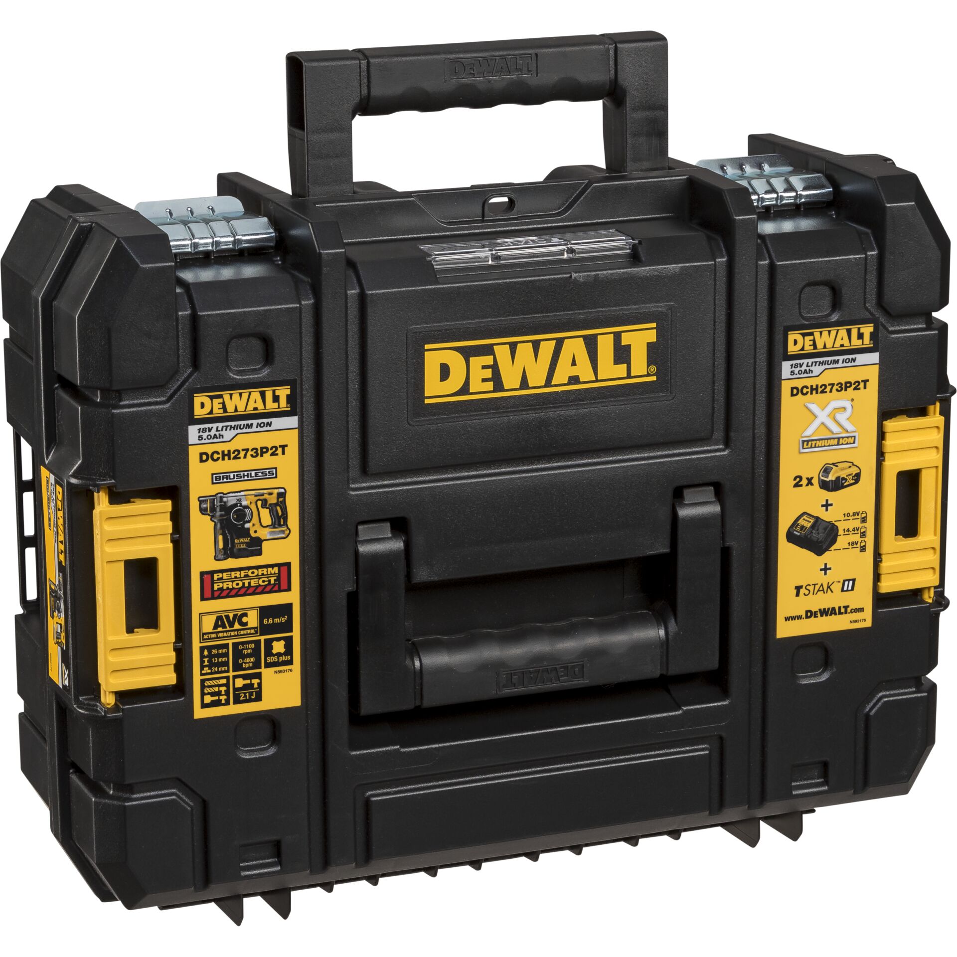 DeWalt DCH273P2T-QW Tassellatore a batteria