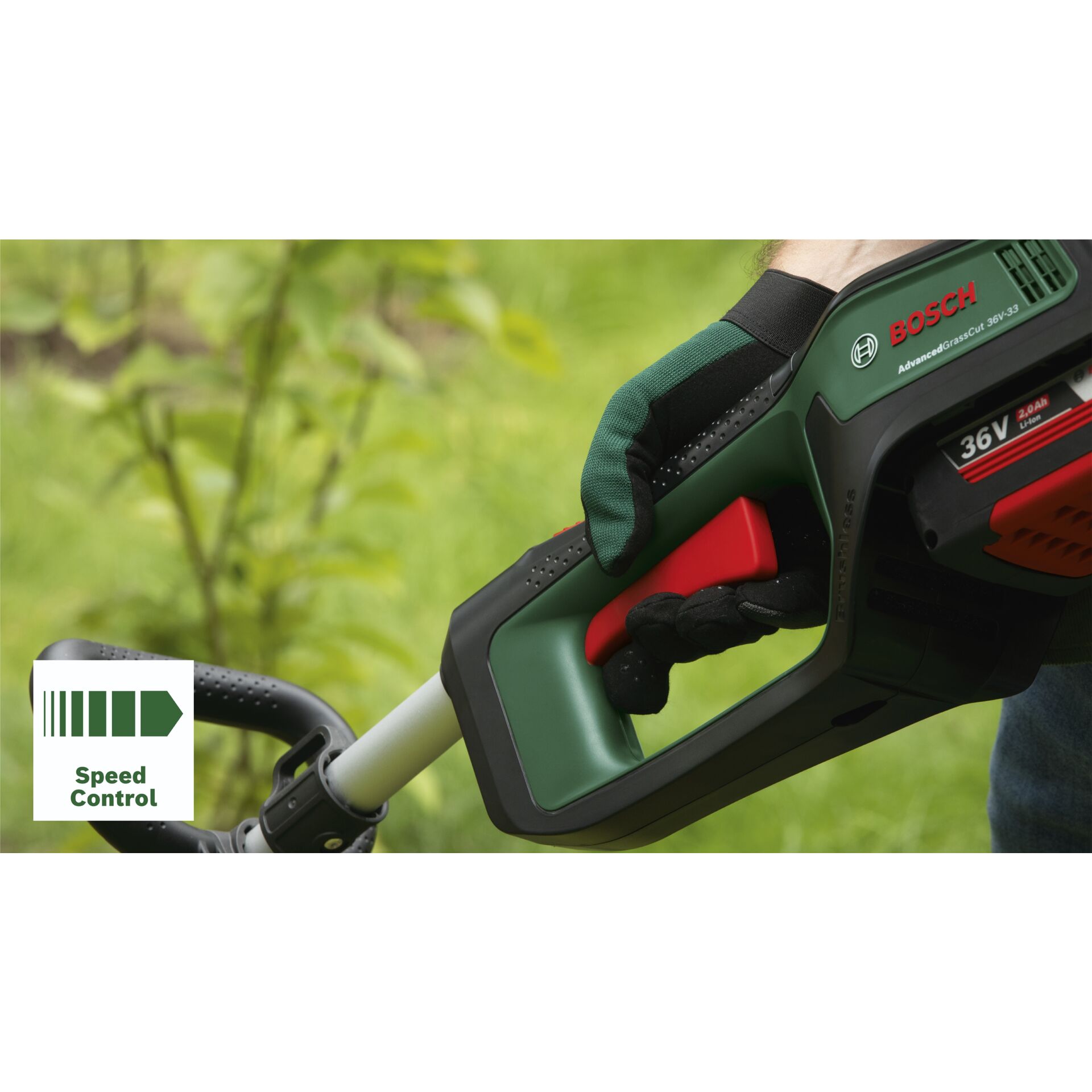 Bosch AdvancedGrassGut 36V-33 Tagliaerba a batteria