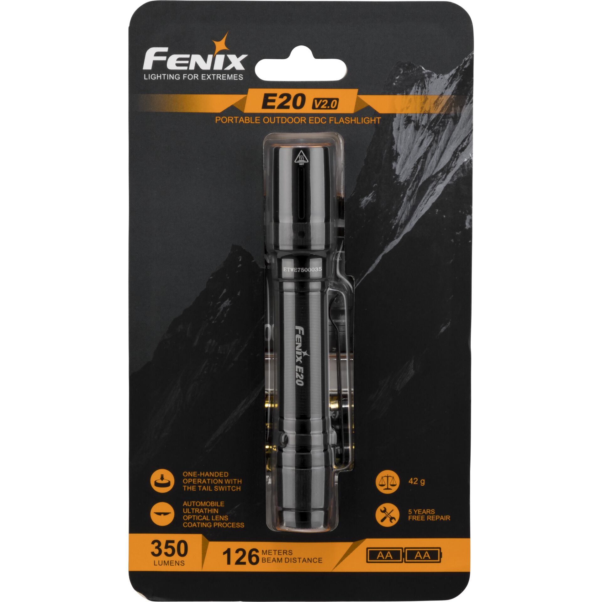 Fenix Torcia elettrica E20R V2.0