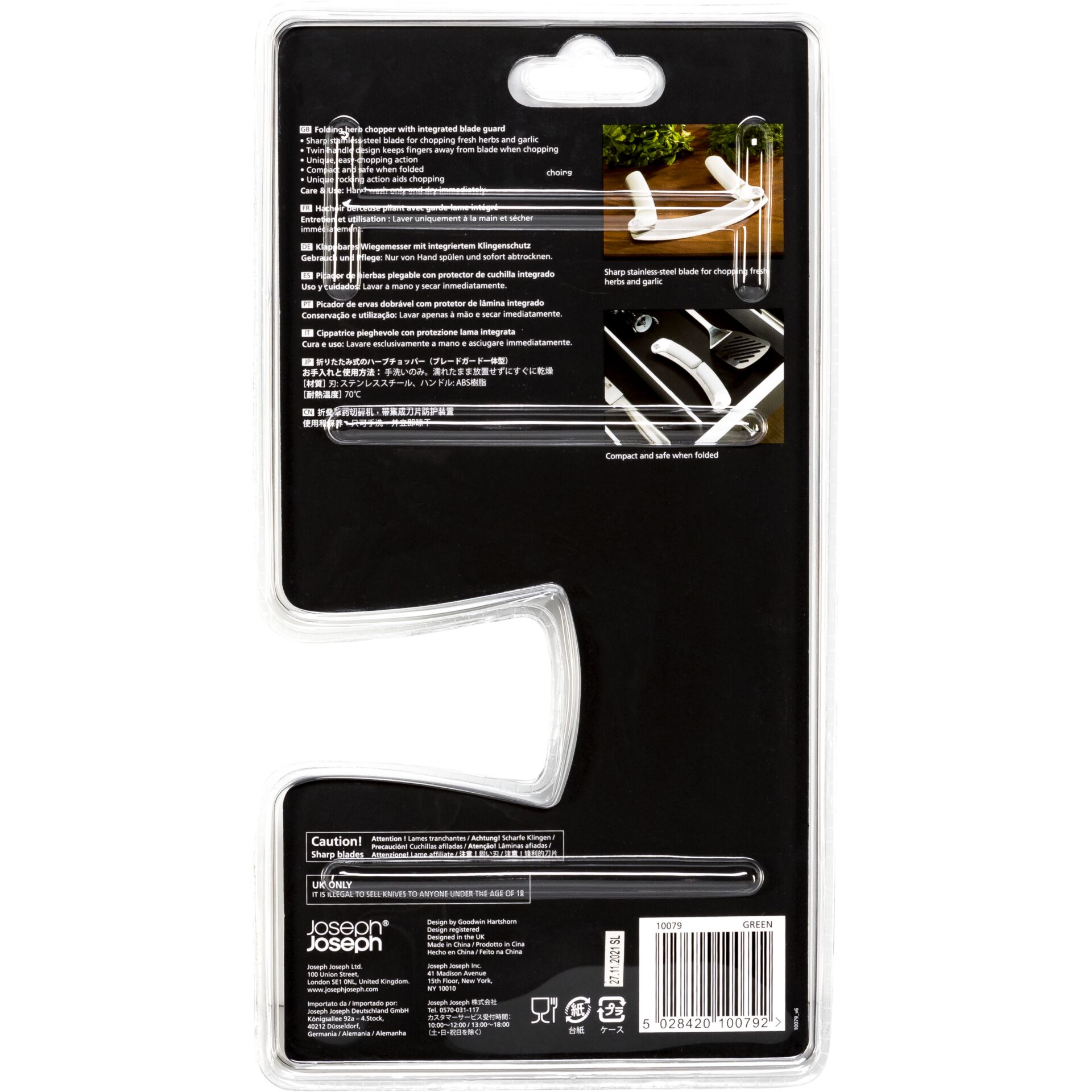 Joseph Joseph mezzaluna pieghevole